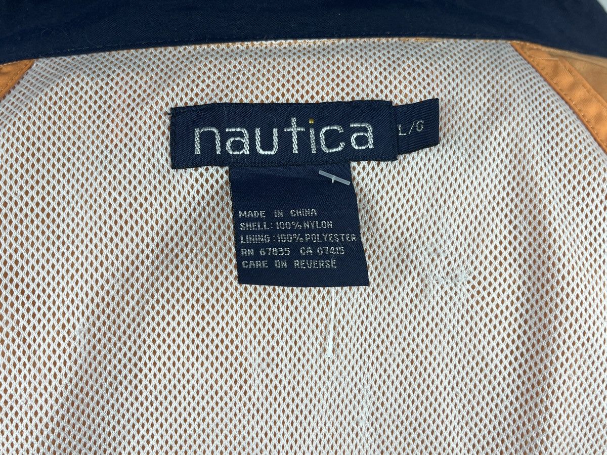 Nautica × Vintage Nautica Vintage Orange Hooded Jacket Size L Size US L / EU 52-54 / 3 - 12 Thumbnail