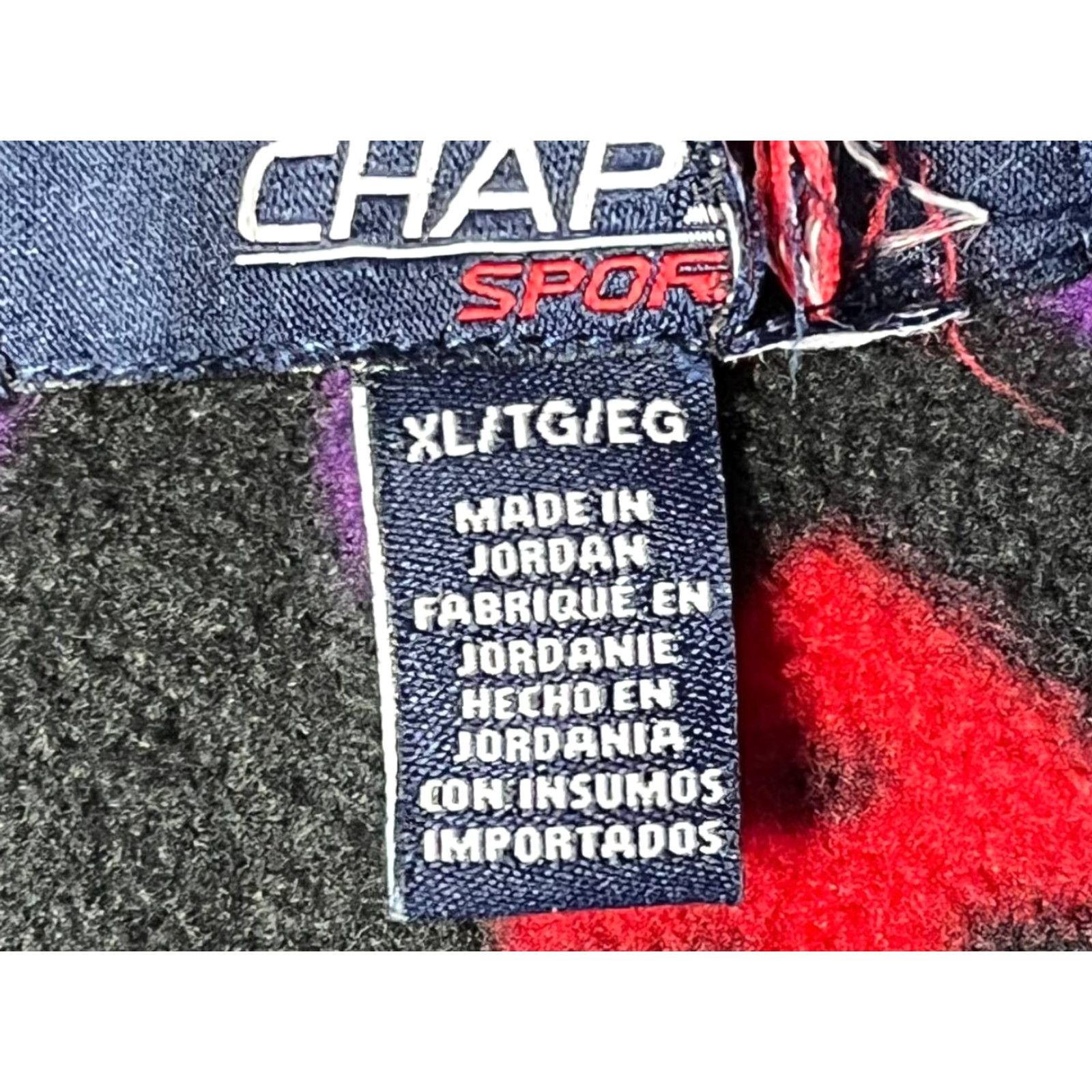 Chaps Chaps Vest Womens XL Red Aztec Geometric Fleece Zip Embroidered Pockets Western Modern Style Size XL / US 12-14 / IT 48-50 - 5 Thumbnail