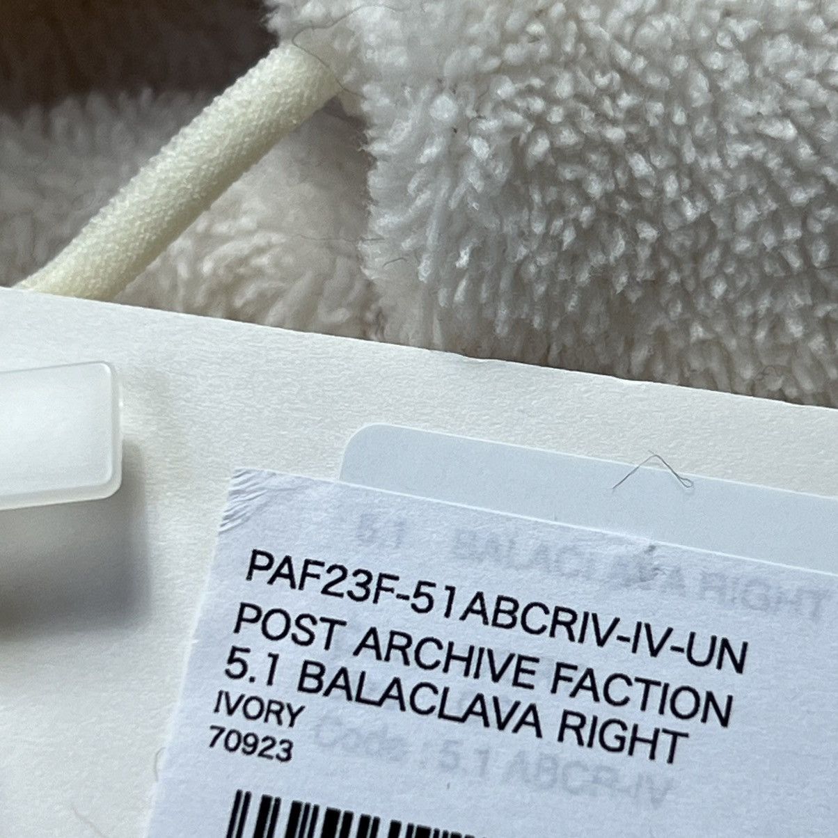 POST ARCHIVE FACTION (PAF) PAF 5.1 Right Balaclava Size ONE SIZE - 4 Thumbnail