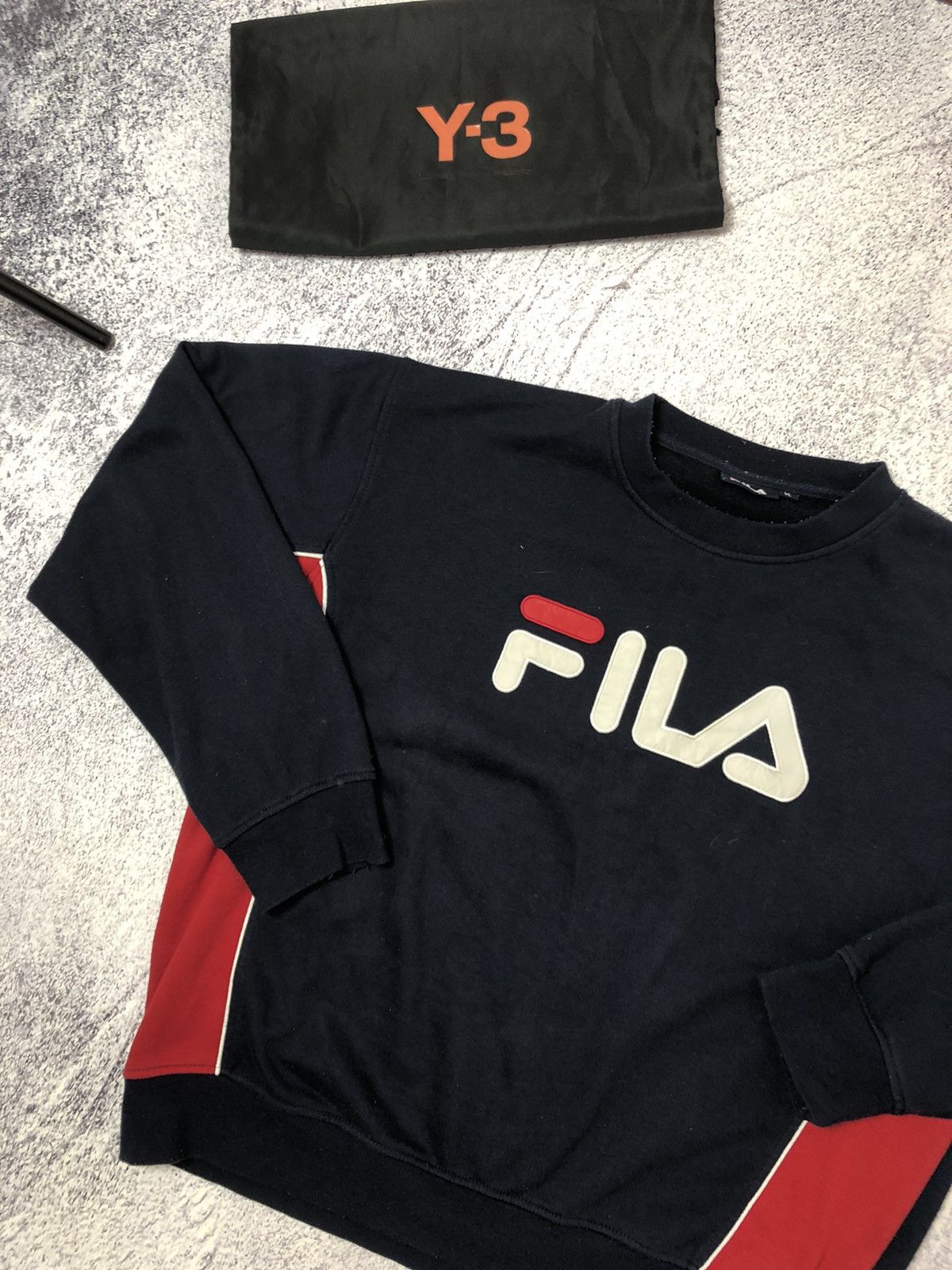 Fila × Vintage Men’s sweater Fila vintage made in usa casual drill y2k Size US XL / EU 56 / 4 - 3 Thumbnail