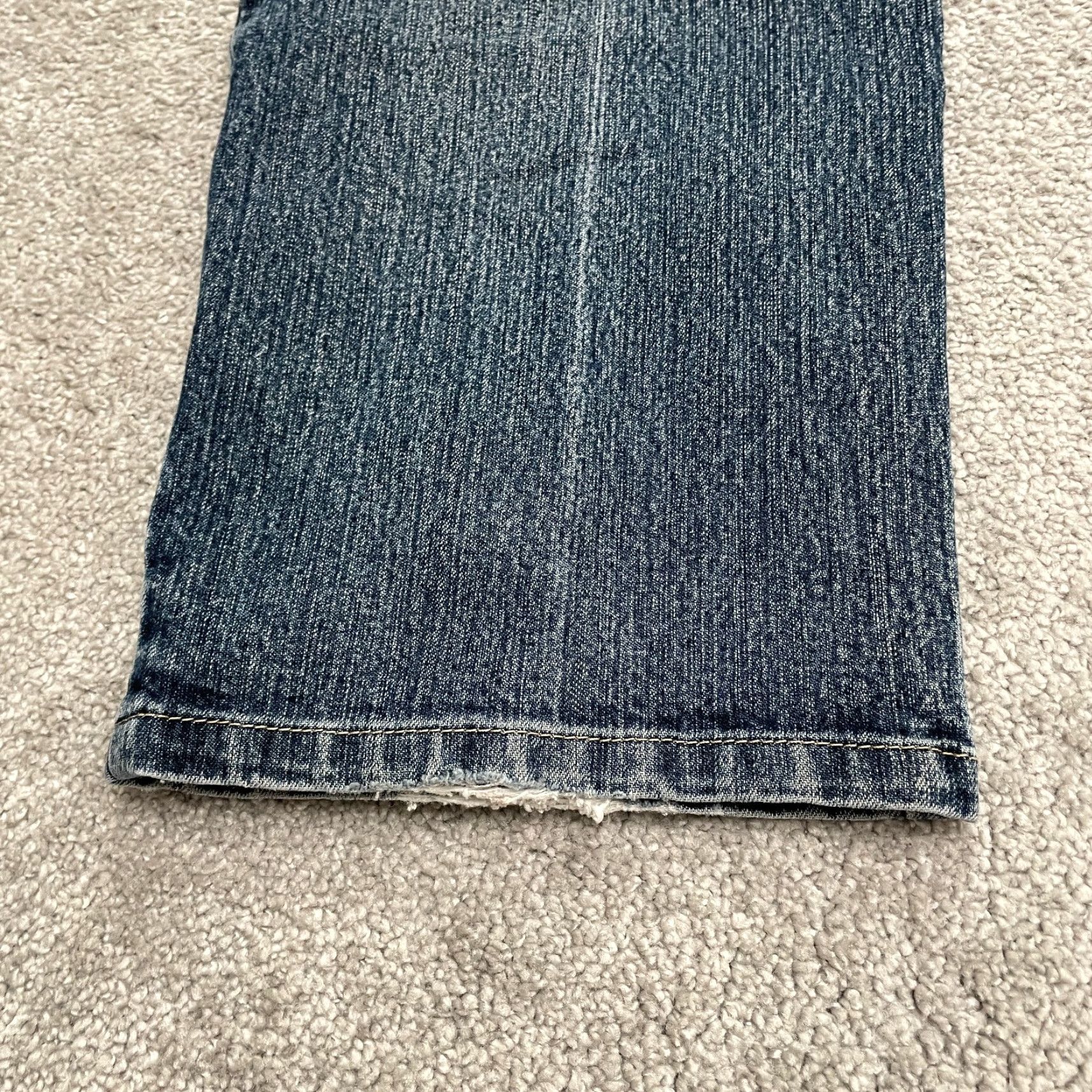 Gloria Vanderbilt Gloria Vanderbilt Jeans Womens 16 Short Blue Straight Denim Cotton 38x28 Casual 5-Pocket Design Baggy? Size 38" / US 16 / IT 52 - 6 Thumbnail