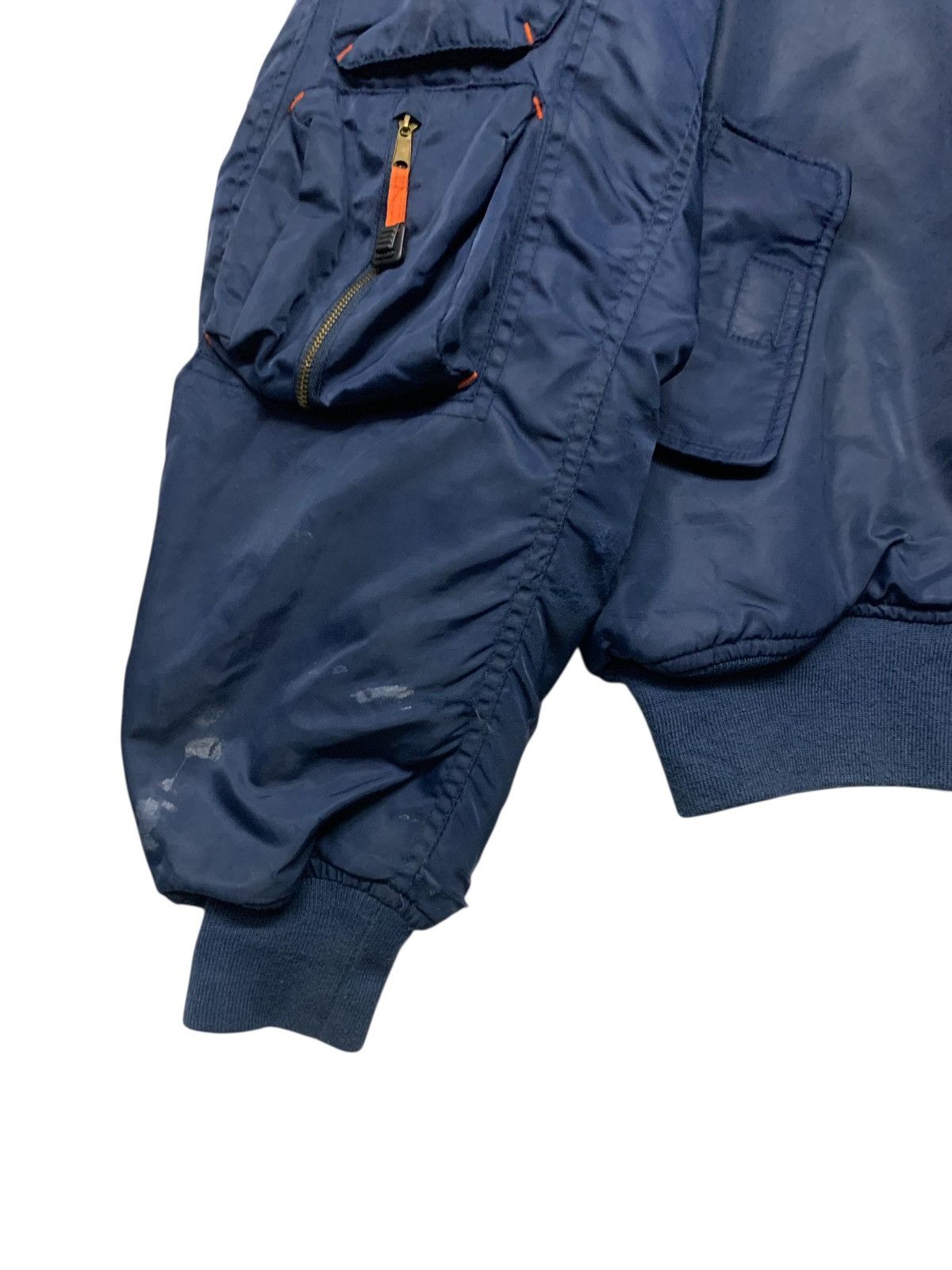 Other Vintage 90's Firefox Bombers Flight Jacket Zipper Down Size US L / EU 52-54 / 3 - 6 Thumbnail