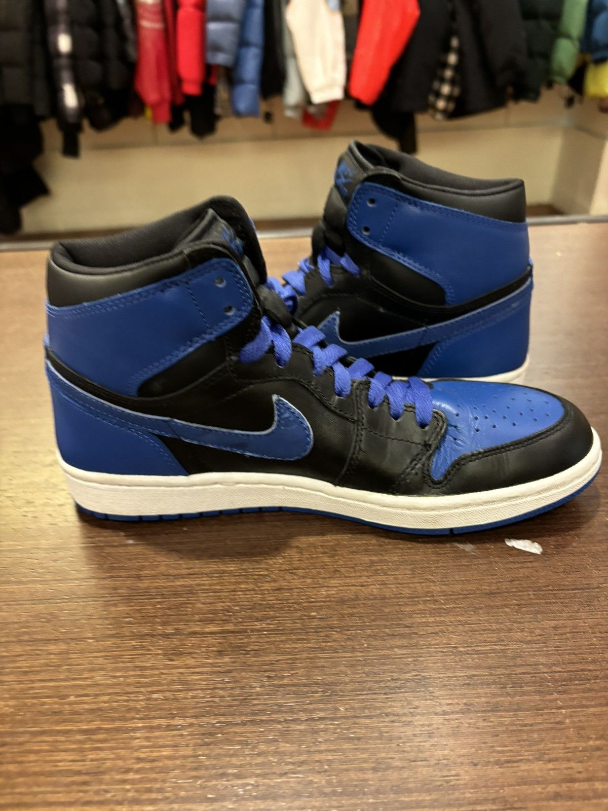 Jordan Brand Jordan 1 Retro ‘Black Royal Blue’ Size US 7 / EU 40 - 4 Thumbnail