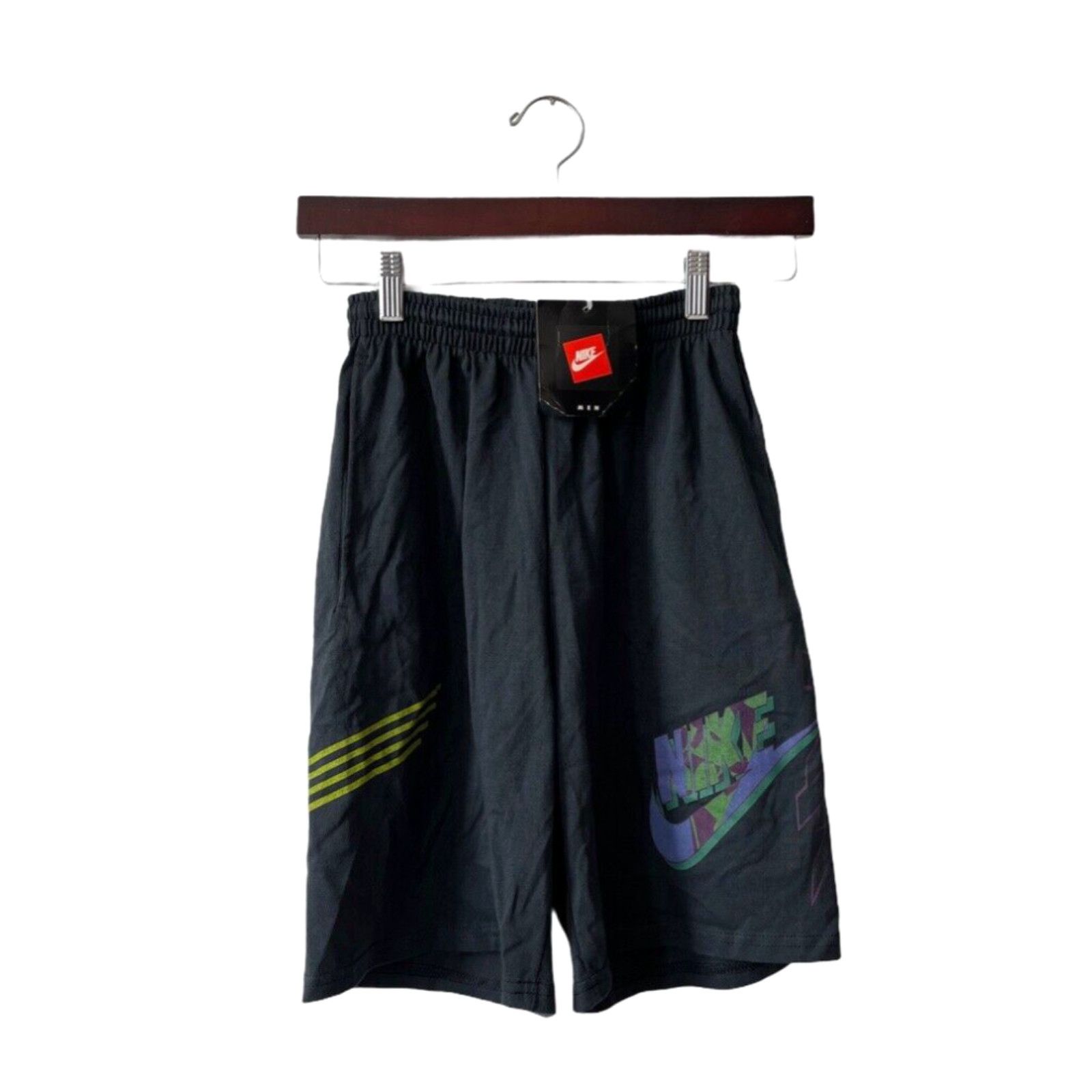 image of Vintage Nike Grey Tag Shorts Mens Size Small Deadstock NWT 1991 Made In Usa Nos in White