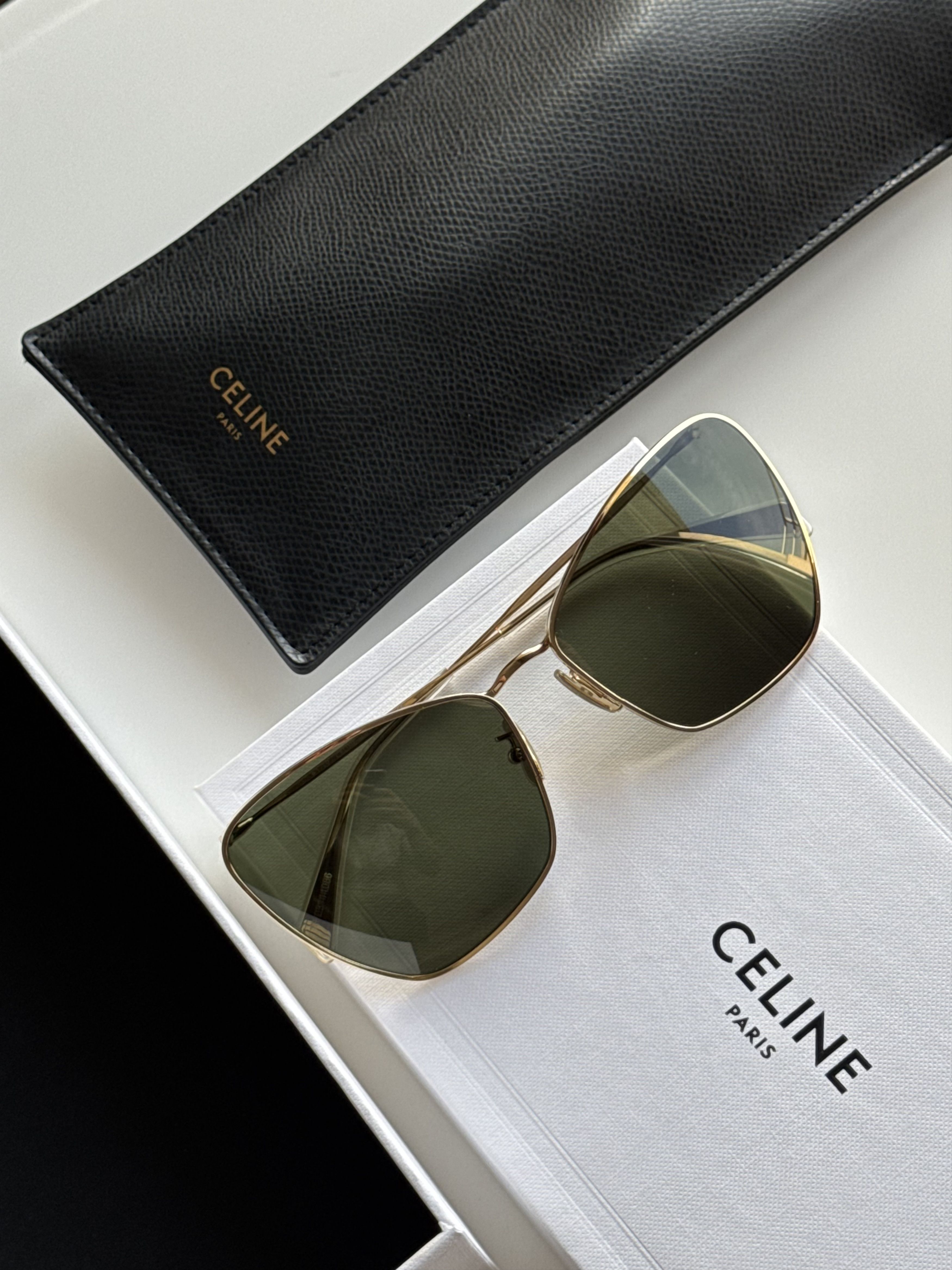 Celine × Hedi Slimane Celine Sunglasses By hedi Slimane Size ONE SIZE - 2 Thumbnail