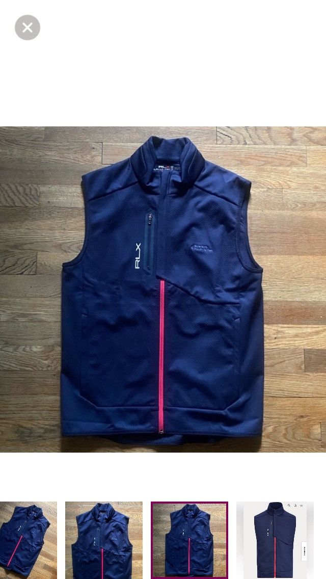 RLX Ralph Lauren RLX Ralph Lauren Bonded Vest Medium Size US M / EU 48-50 / 2 - 14 Thumbnail