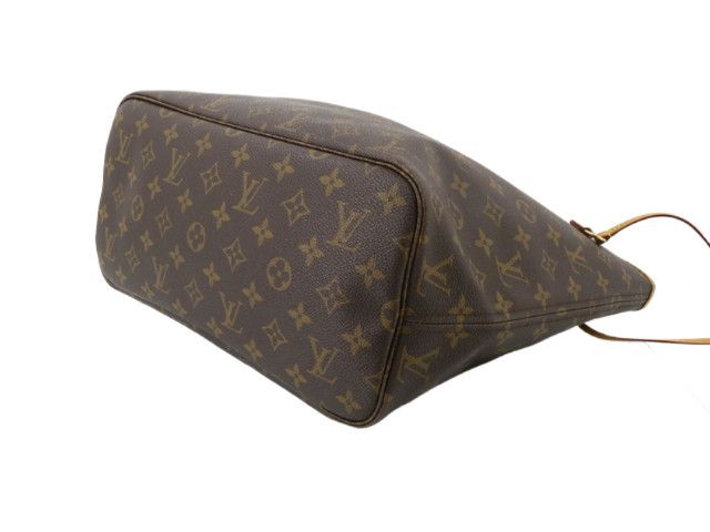 Louis Vuitton Louis Vuitton Neverfull MM Monogram Canvas Brown Tote Bag Size ONE SIZE - 6 Thumbnail