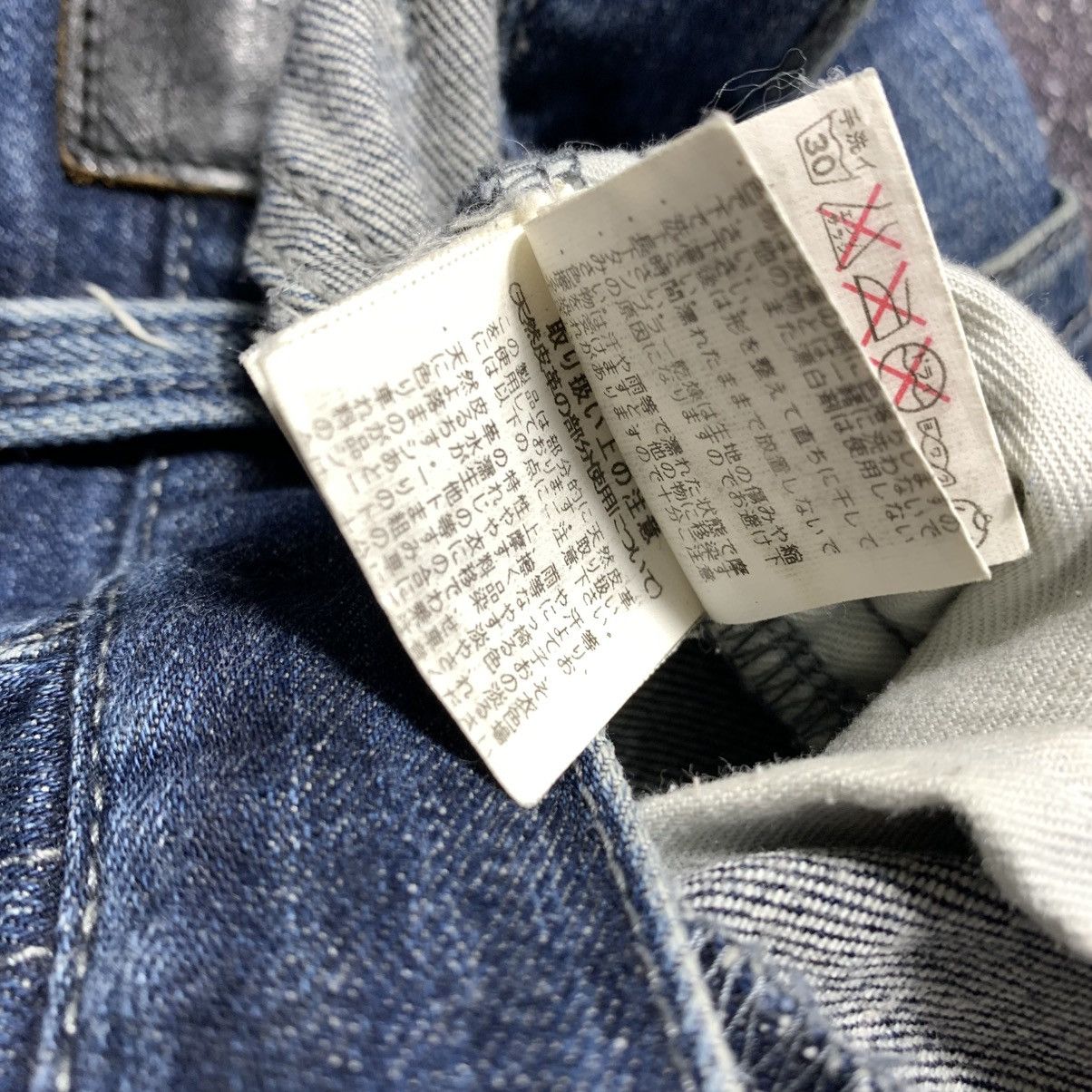 Tornado Mart Tornado Mart Distressed Blue Wash Flared Ifsix Lgb Style Size US 32 / EU 48 - 15 Thumbnail