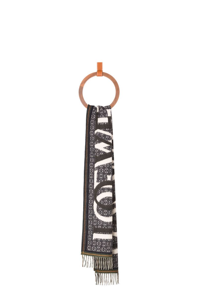 Loewe o1in1g0426 Size: OS / Love Scarf in Multicolor Size ONE SIZE - 1 Thumbnail