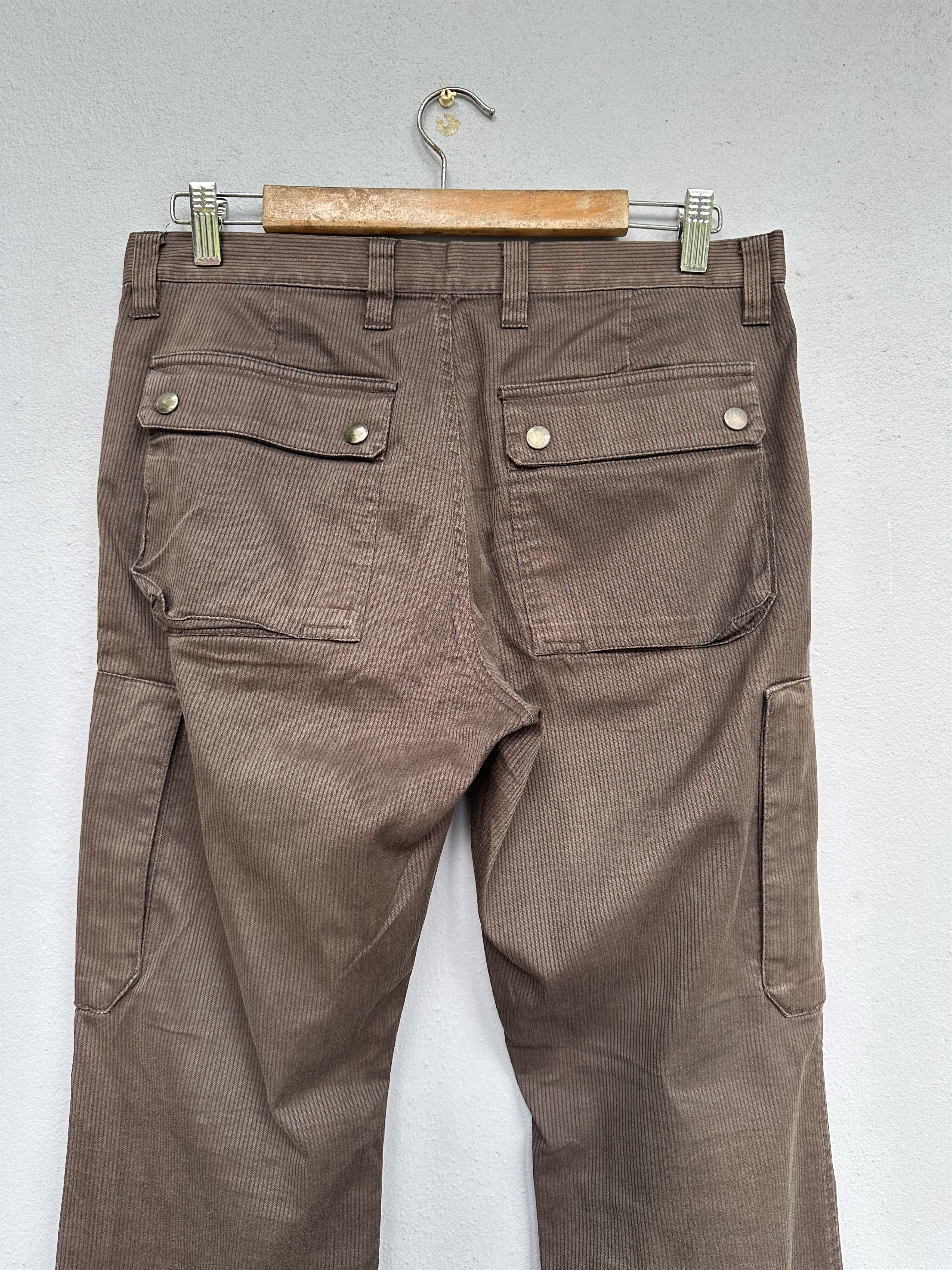 JUN MEN Vintage Japanese Brand Jun Men Stripe Trouser Pant Size US 32 / EU 48 - 13 Thumbnail