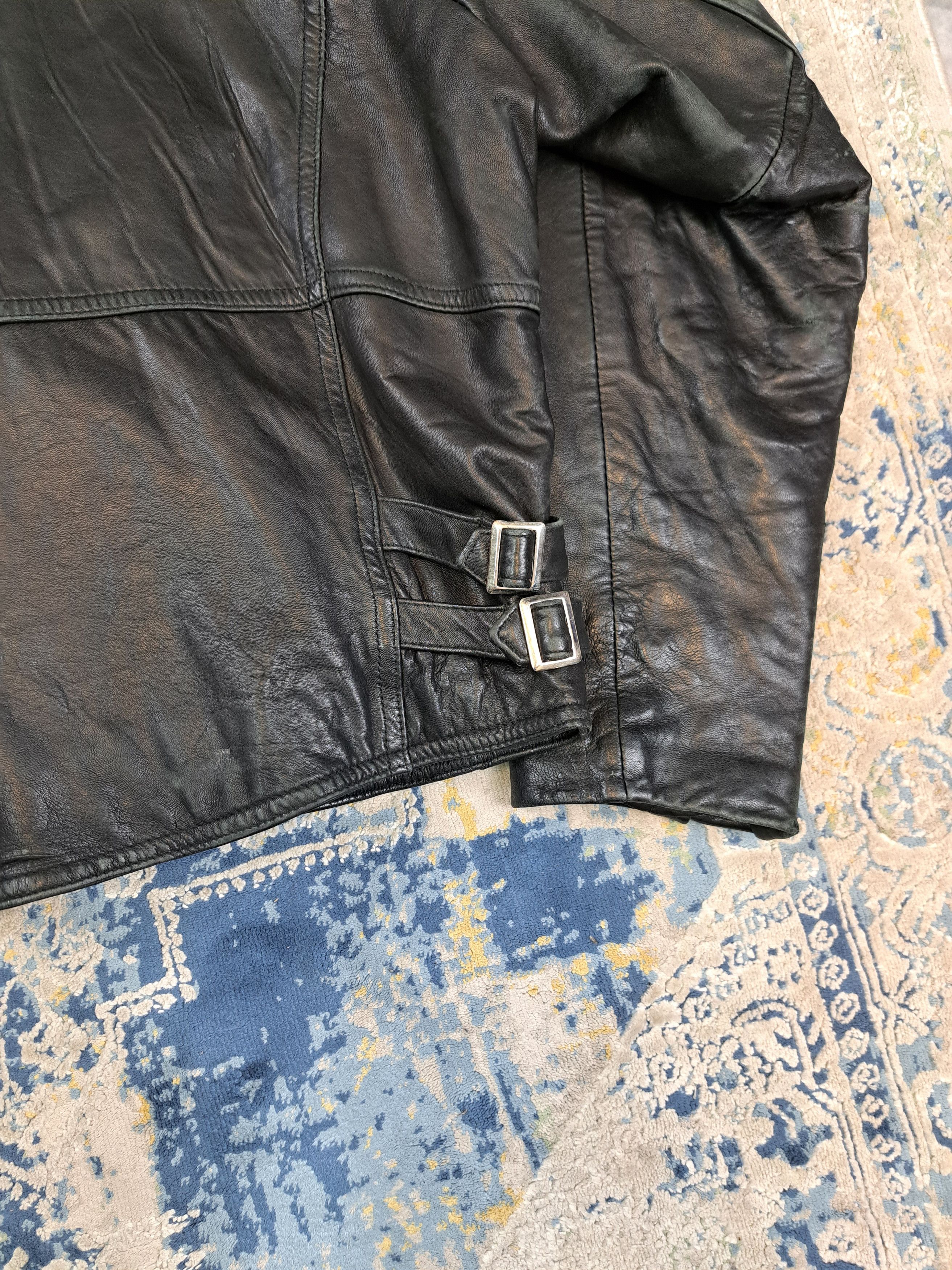 Hard Rock Cafe Vintage Ramones Hard Rock Cafe Leather Jacket Size US XL / EU 56 / 4 - 10 Thumbnail