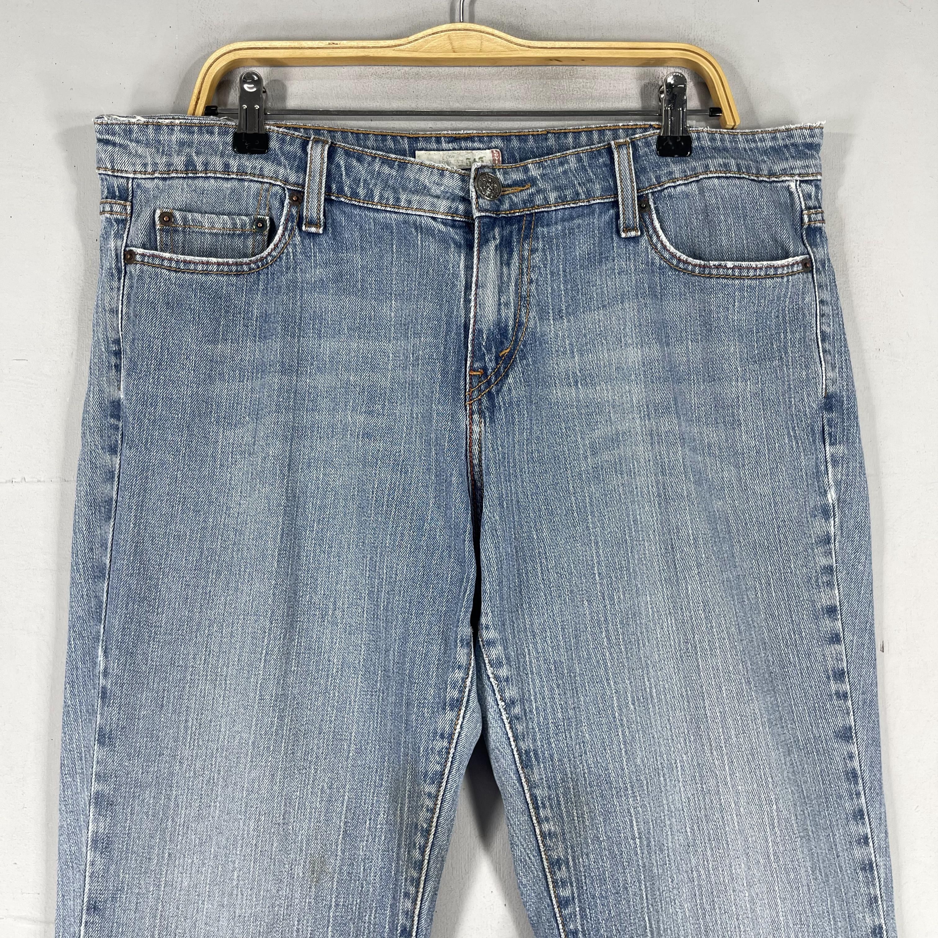 Levi's × Vintage Size 37 Vintage Levis 545 Distressed Low Bootcut Jeans Size 37" - 2 Thumbnail