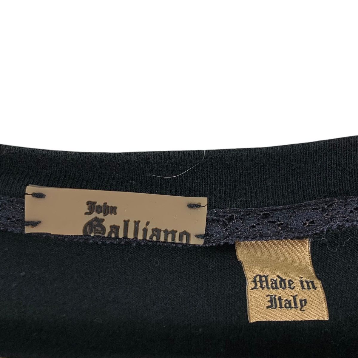 John Galliano Vintage JOHN GALLIANO NEWSPAPER Go-Go With Galliano Tshirt Size US S / EU 44-46 / 1 - 5 Thumbnail