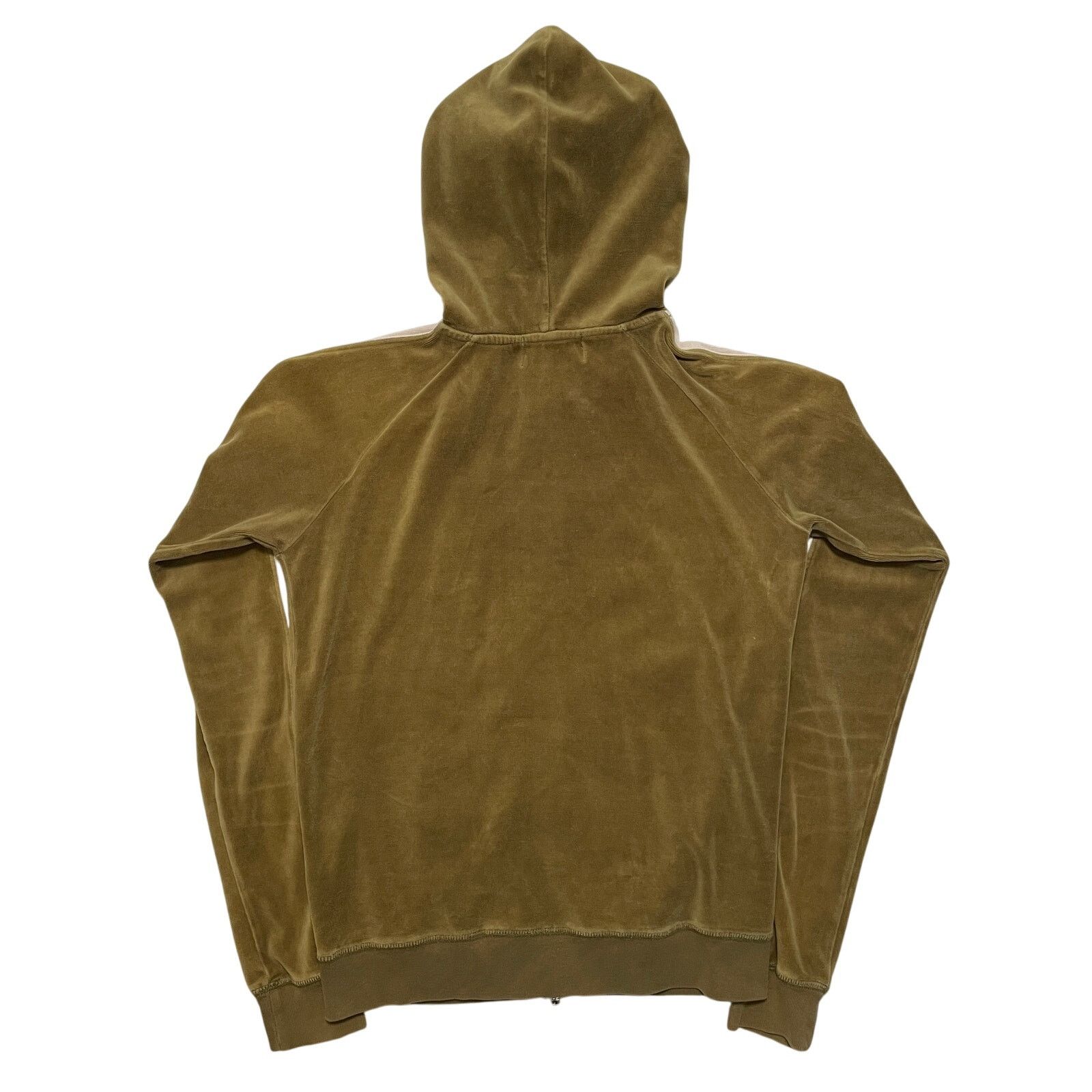 Juicy Couture VTG Y2K 00's Juicy Couture Green Velour Zip Up Jacket L Size L / US 10 / IT 46 - 3 Thumbnail