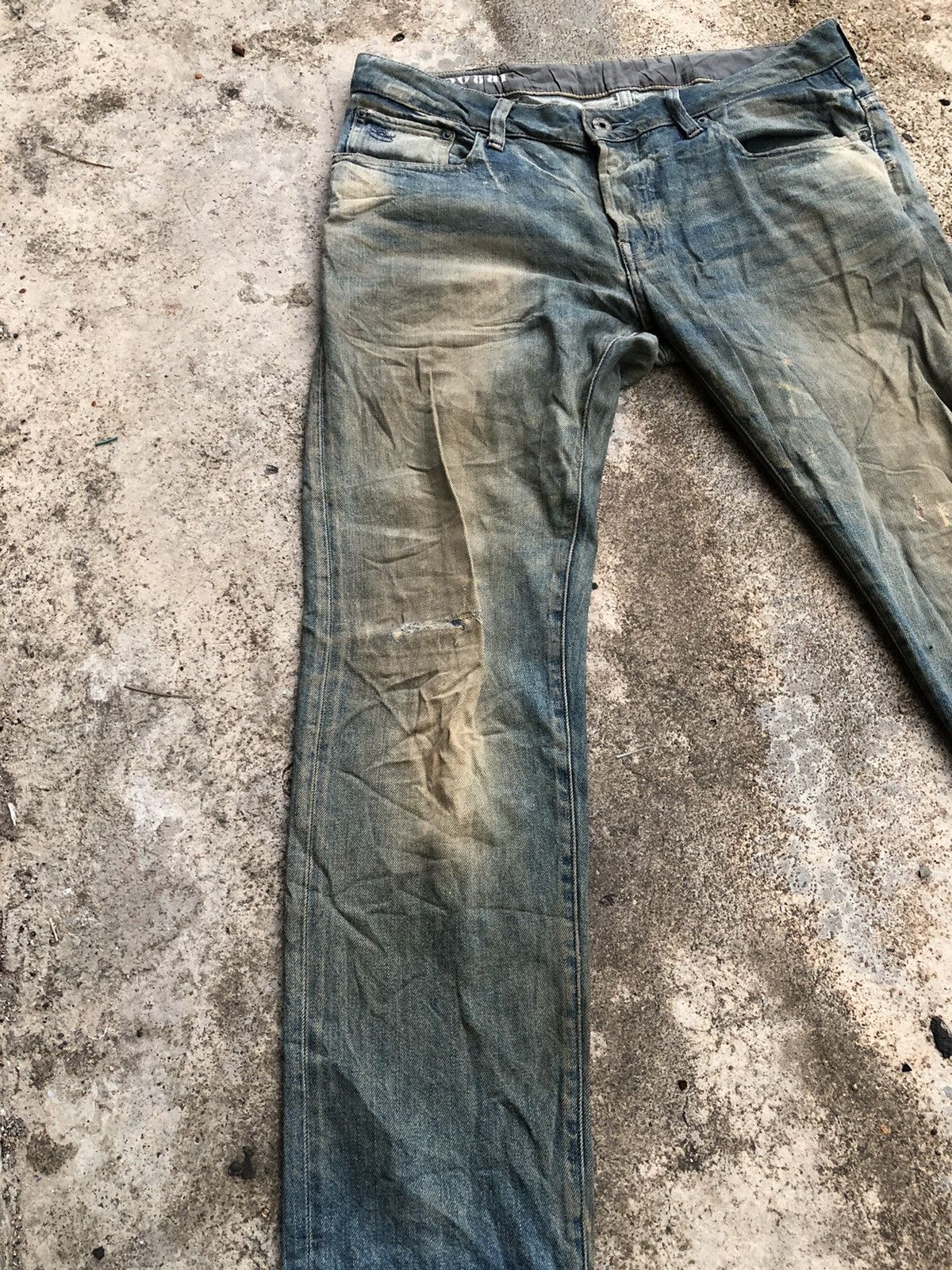 G-Star × Japanese Brand DISTRESSED G STAR RAW DENIM PANTS Size US 37 - 2 Thumbnail