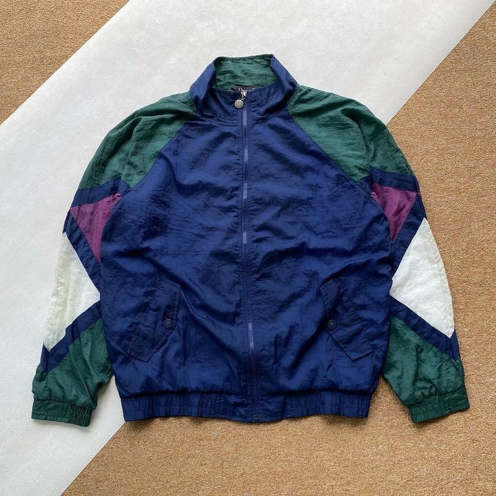 image of Vintage Christian Dior Monsieur Color Jacket in Navy, Men's (Size Medium)
