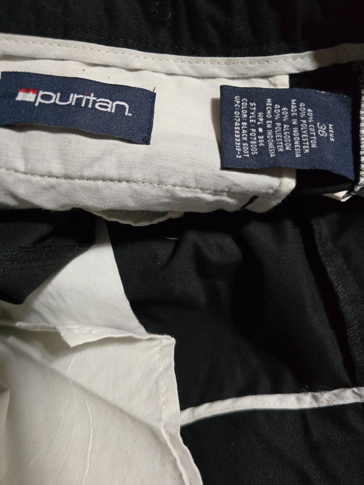 Puritan Puritan Chino Shorts Black Size 36 Size US 36 / EU 52 - 3 Thumbnail