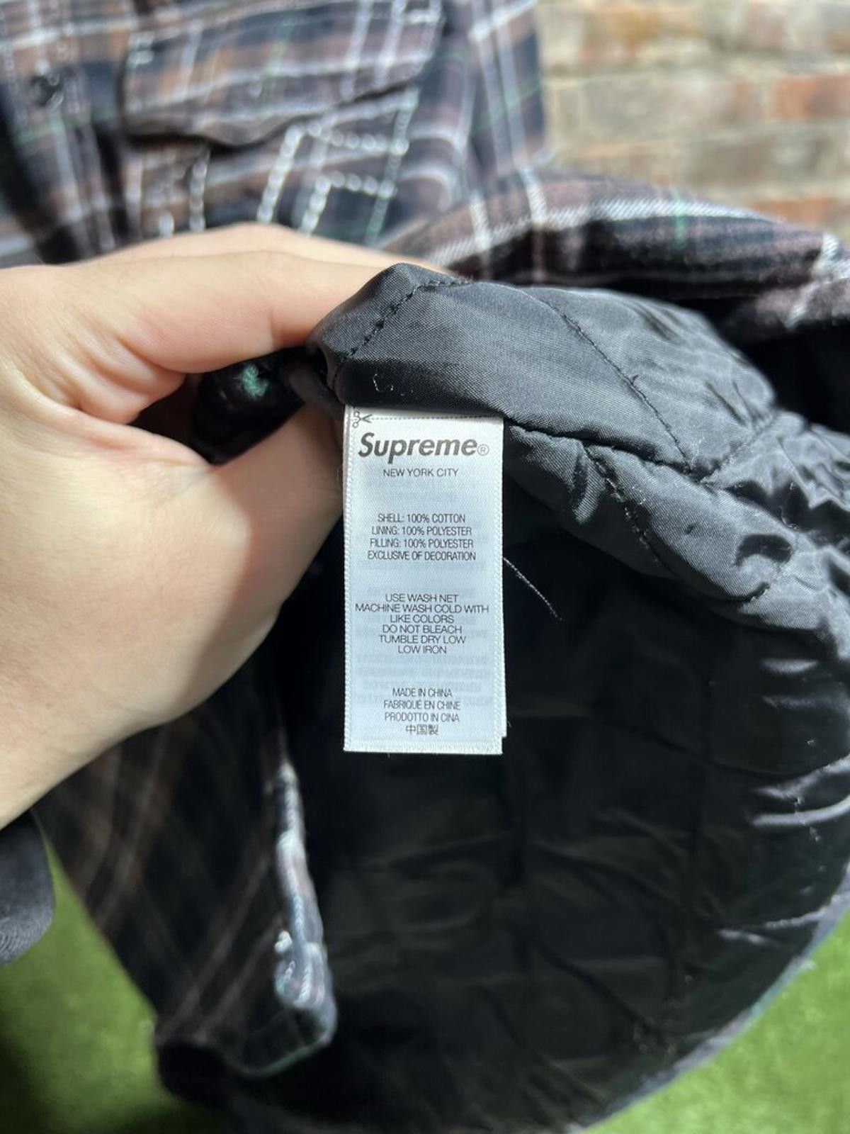 Supreme Supreme X True Religion Flannel Brown/Black Sz. L Size ONE SIZE - 4 Thumbnail
