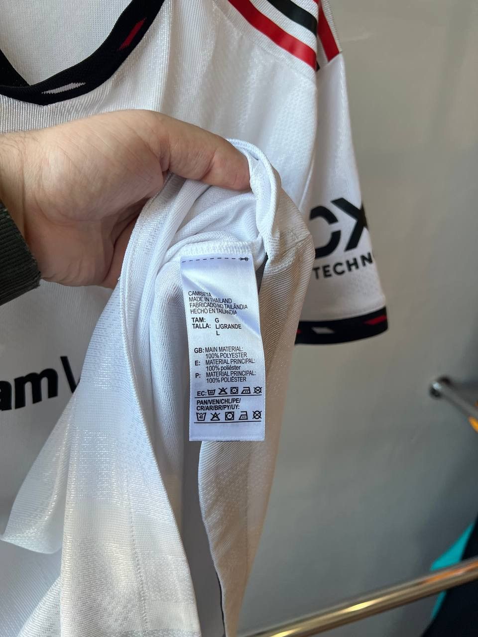 Adidas 2022/23 MANCHESTER UNITED AWAY SOCCER JERSEY FOOTBALL SHIRT Size US L / EU 52-54 / 3 - 12 Thumbnail