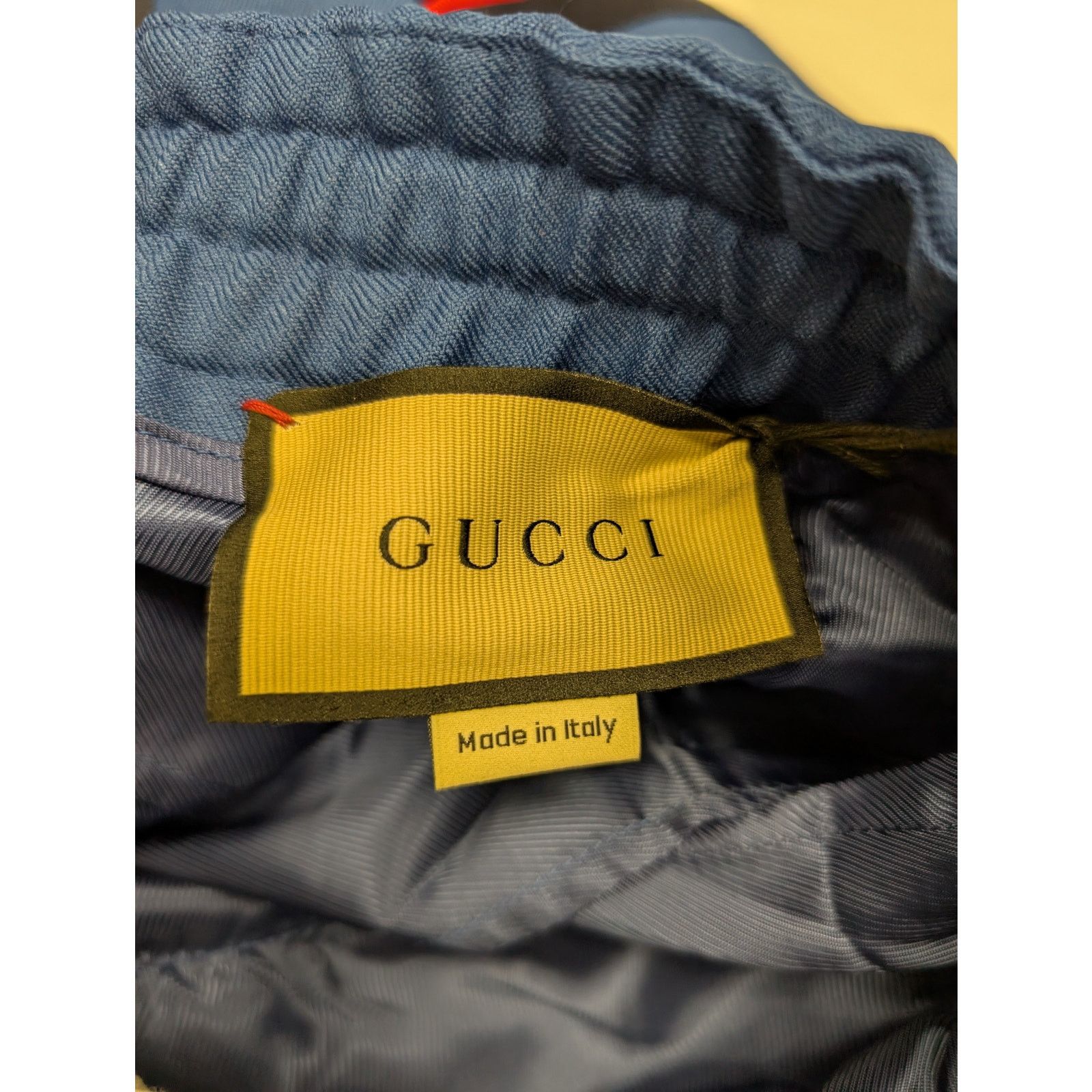 Gucci o1rshd1 Casual Pants With Stripe Blue/Red Logo in Blue Size US 32 / EU 48 - 11 Thumbnail