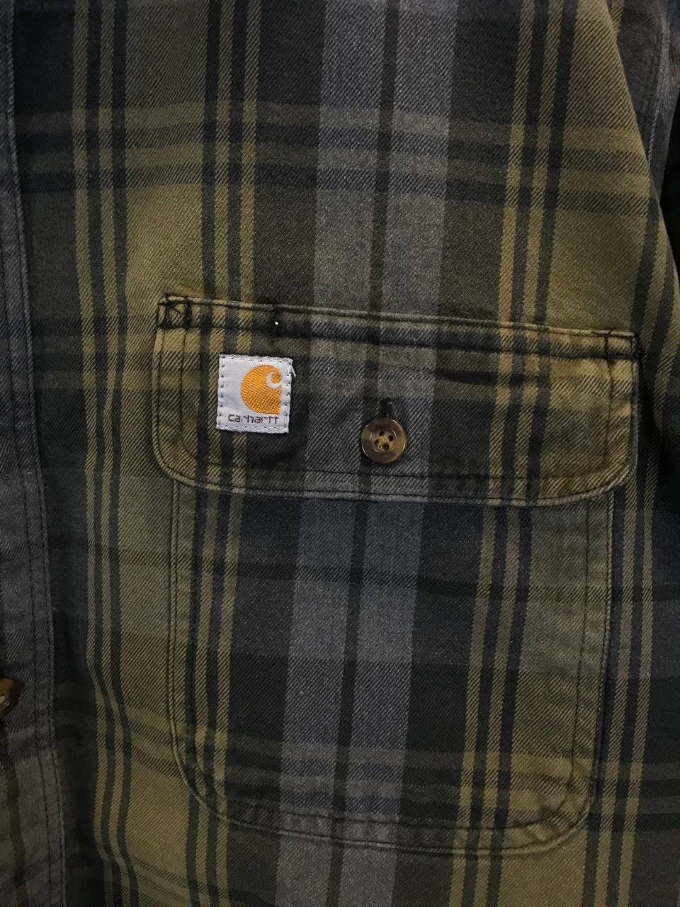 Carhartt Carhartt vintage outdoor heavy cotton shirt Size US XL / EU 56 / 4 - 3 Thumbnail