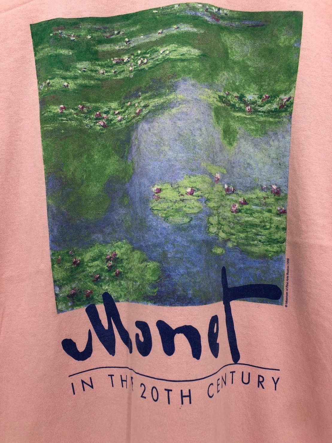 Vintage Vintage 1998's MONET Boston Museum of Arts Water Lllies BN Size US M / EU 48-50 / 2 - 3 Thumbnail