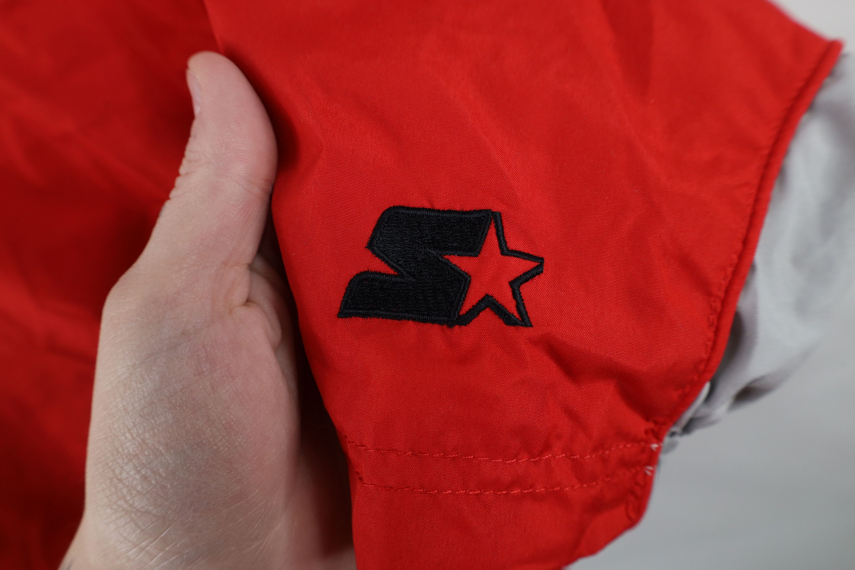Starter × Vintage Vintage 90s Starter Ohio State University Pullover Jacket Size US M / EU 48-50 / 2 - 4 Thumbnail
