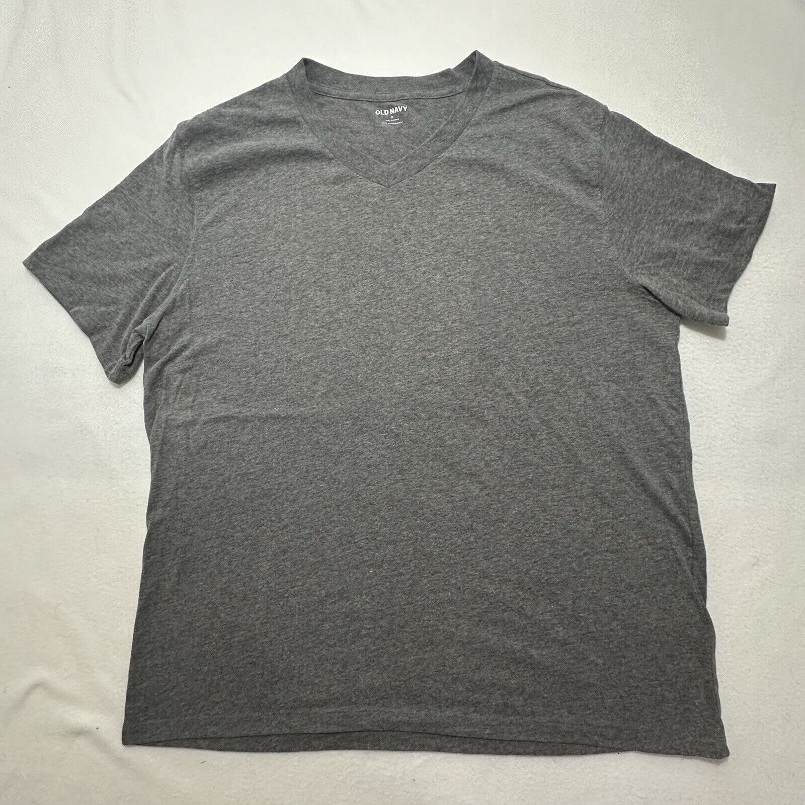 Old Navy Old Navy Medium Soft Washed Charcoal Gray V-Neck T Shirt Size US M / EU 48-50 / 2 - 1 Thumbnail
