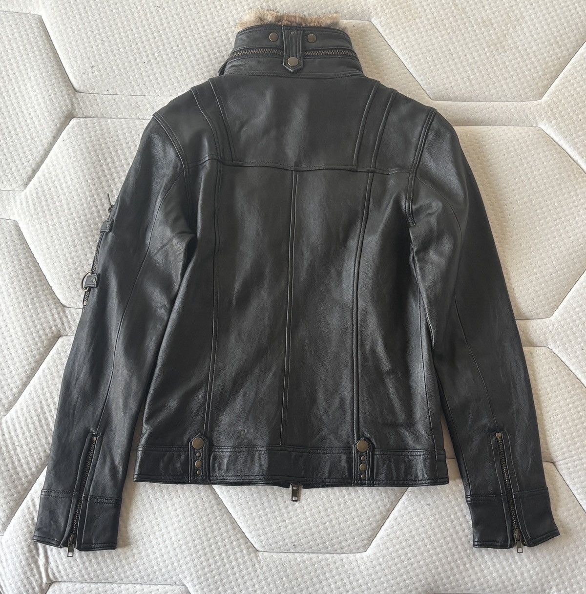 ジャケット・アウター Archive 00s Haruf zip leather jacket Archive 00s Haruf zip leather jacket - メルカリ