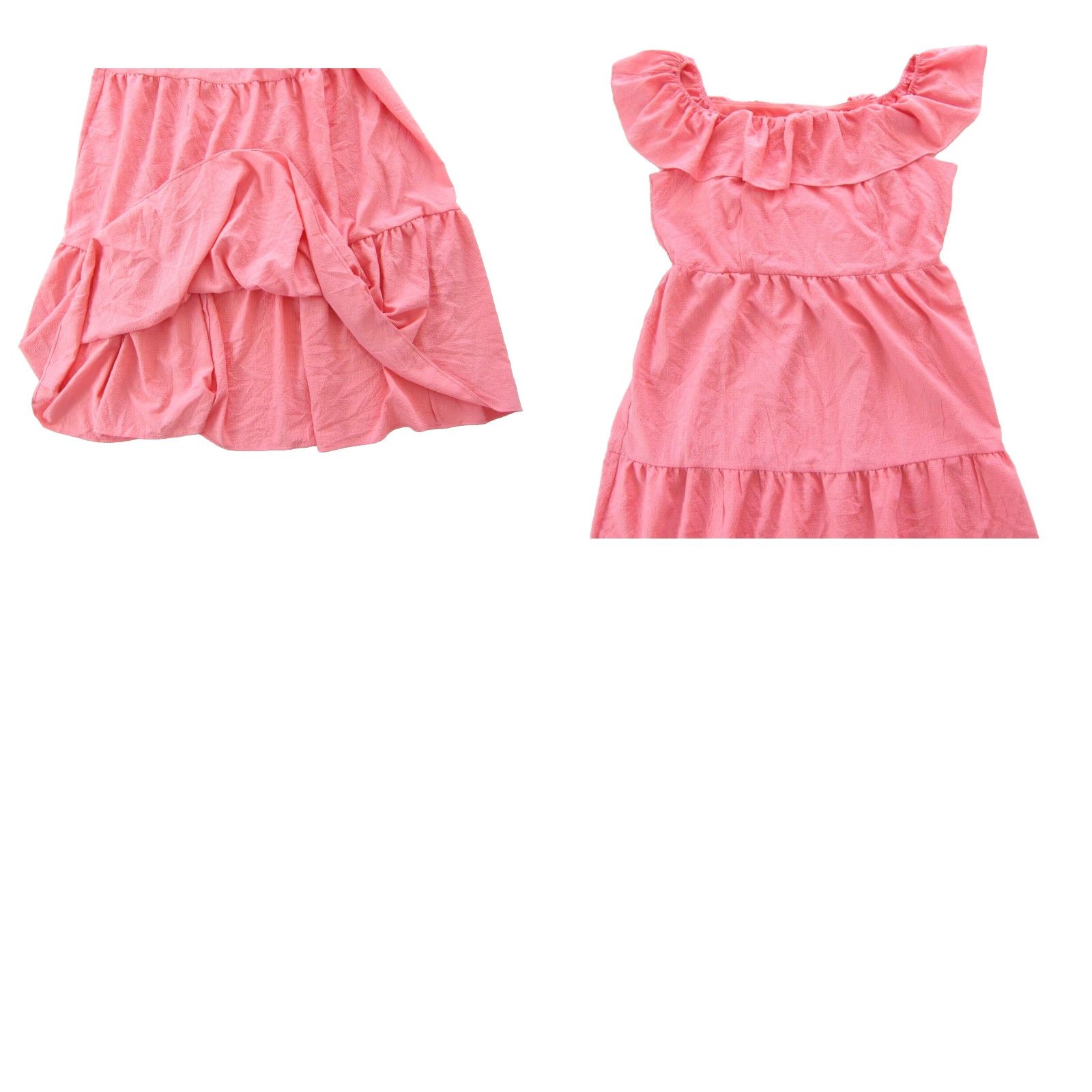 Pinko VINTAGE NWT 52seven Pink Off Shoulder Long Maxi Smock Peasant Sun Dress Women Size 16 Size XXL / US 16-18 / IT 52-54 - 8 Thumbnail