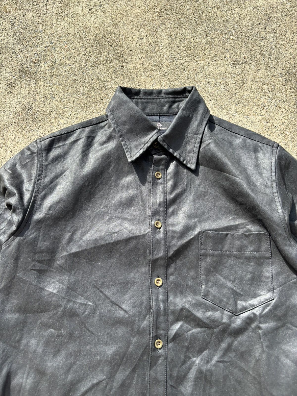 291295=Homme 291295 = Homme Japanese Archival Polyurethane Shell Shirt Size US M / EU 48-50 / 2 - 2 Thumbnail
