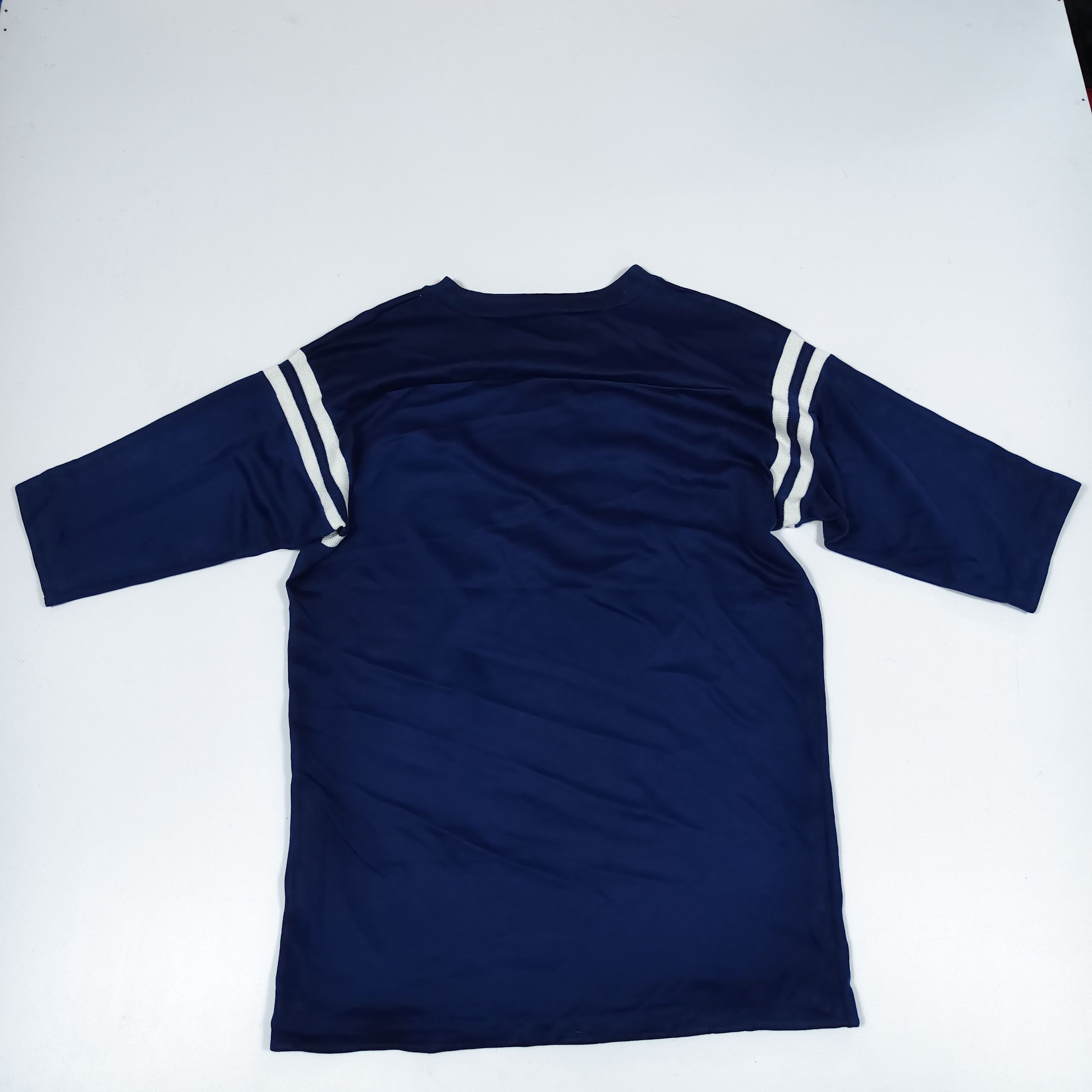 Vintage Vintage FBI Academy Football Jersey ¾ Sleeve Navy Blue #F Size US M / EU 48-50 / 2 - 2 Thumbnail