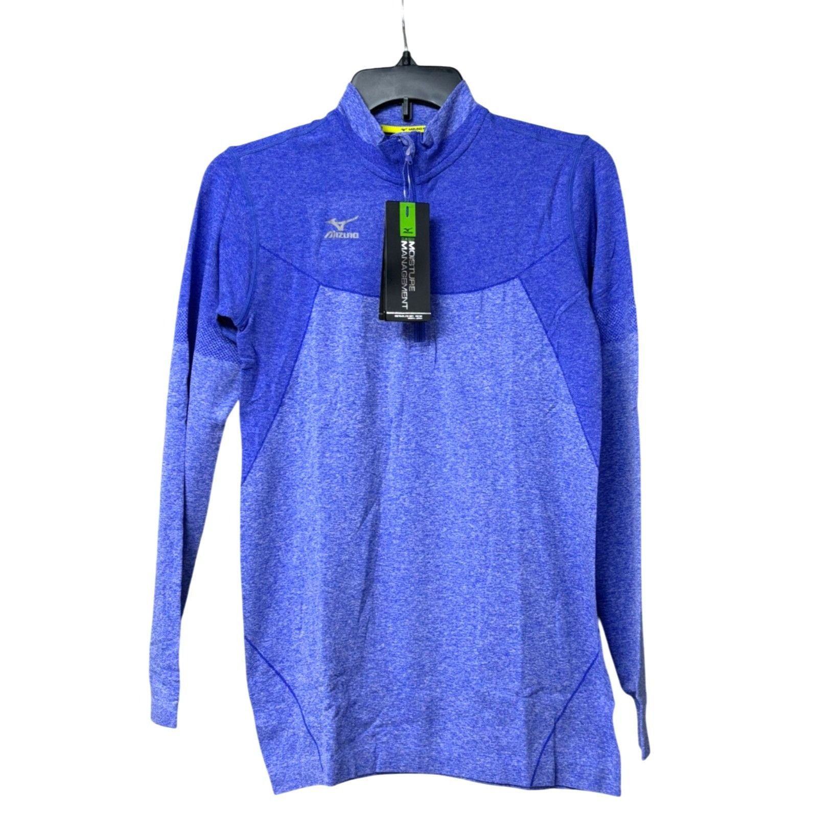 Mizuno Mizuno Women's Seamless 1/4 Zip Volleyball Jacket, Heathered Size S / US 4 / IT 40 - 1 Thumbnail