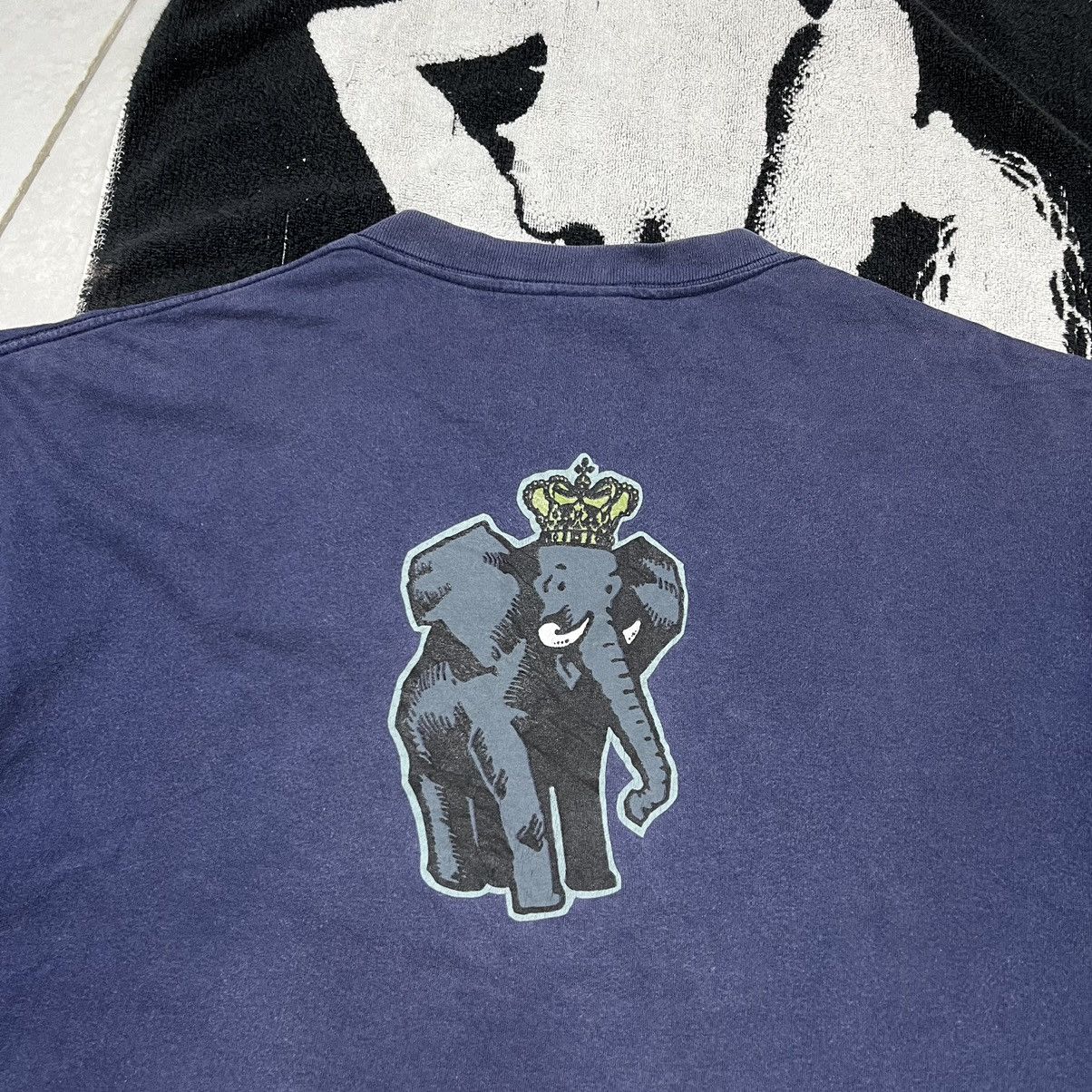 Stussy Stussy elephant 90s t-shirt Size US L / EU 52-54 / 3 - 5 Thumbnail