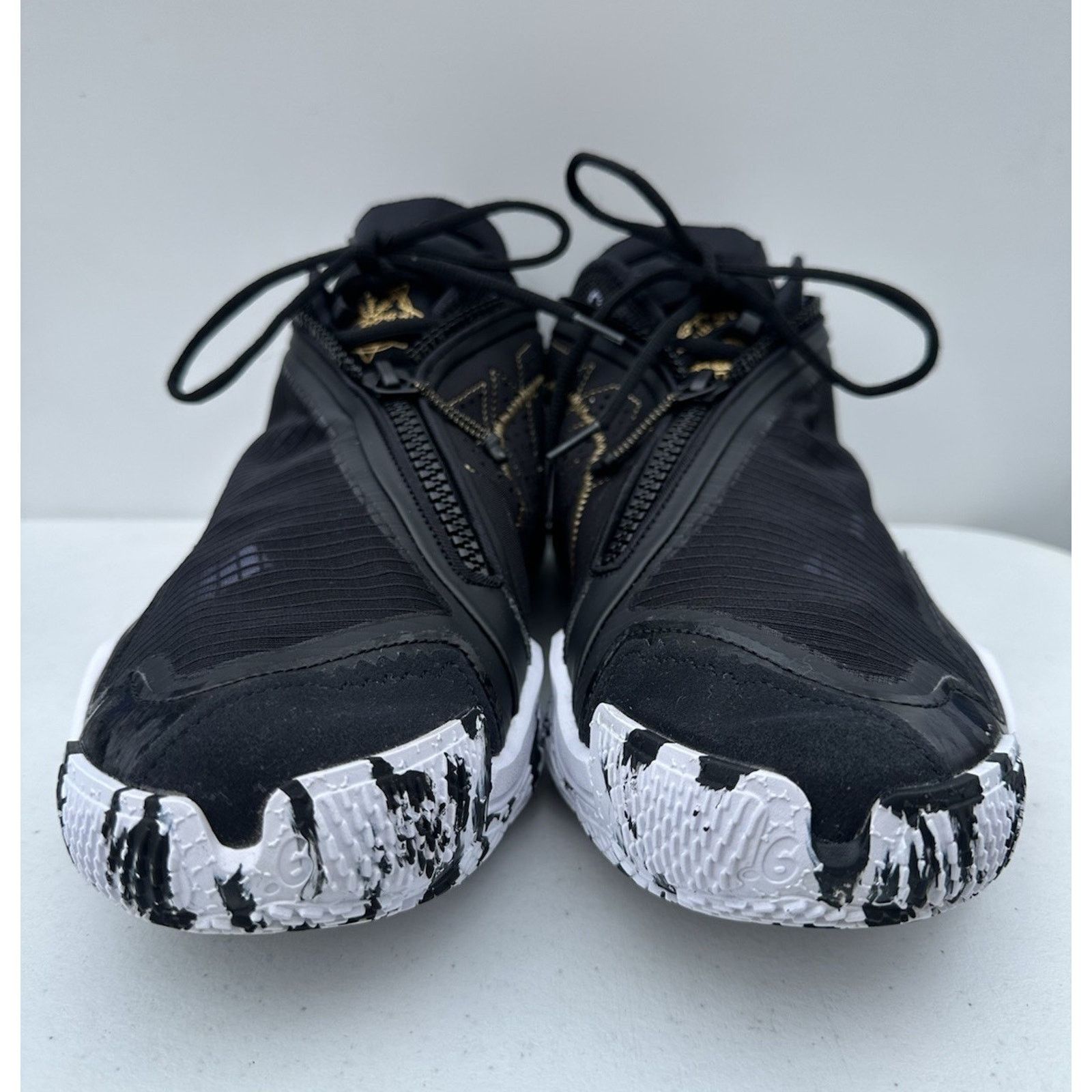 Nike Nike Air Jordan Why Not Zer0.6 Black Gold DO7189-071 Men 15 Size US 15 / EU 48 - 3 Thumbnail