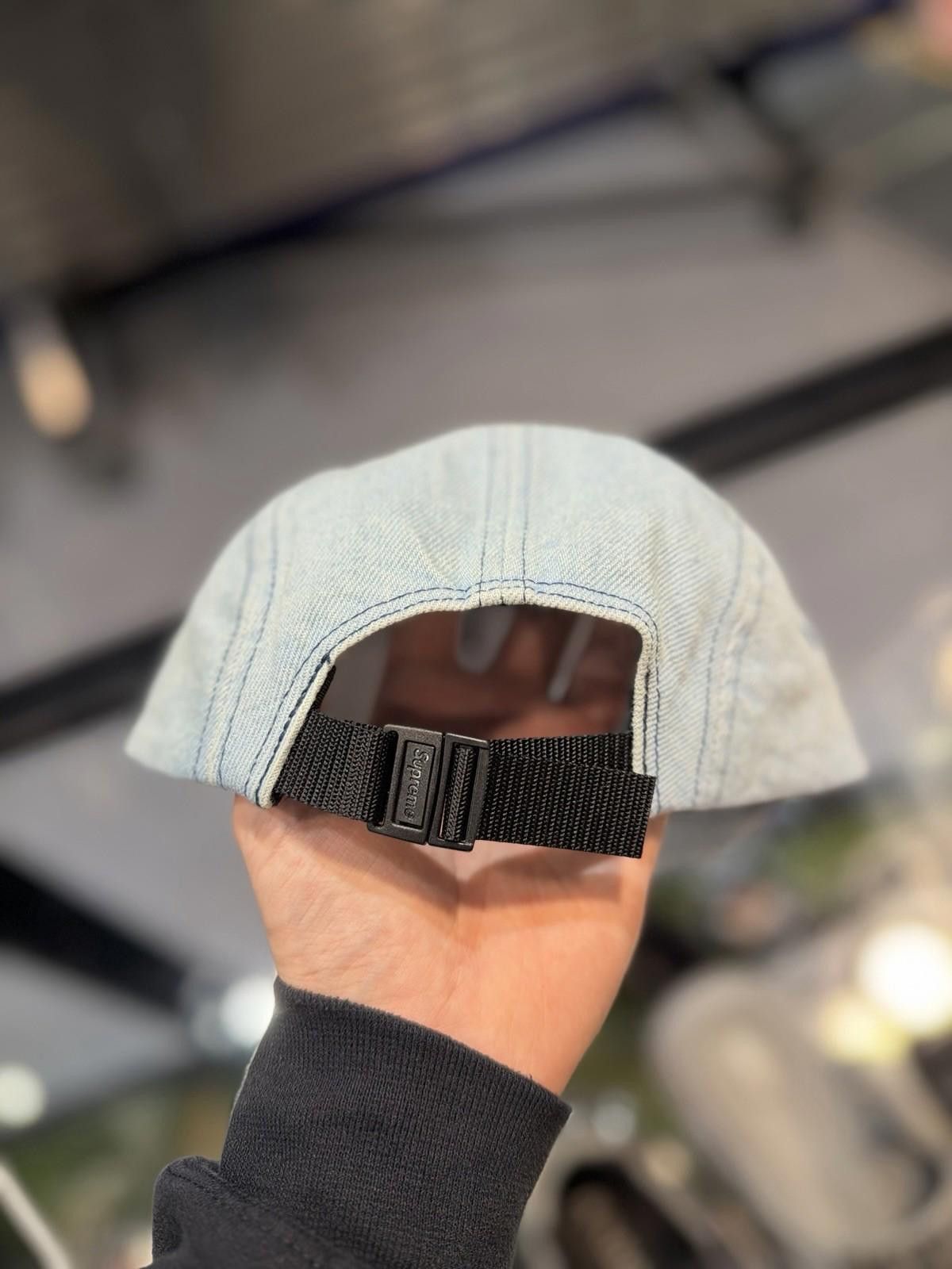 Supreme Supreme Washed Chino Twill Camp Cap (25FW) Denim NEW Size ONE SIZE - 9 Thumbnail