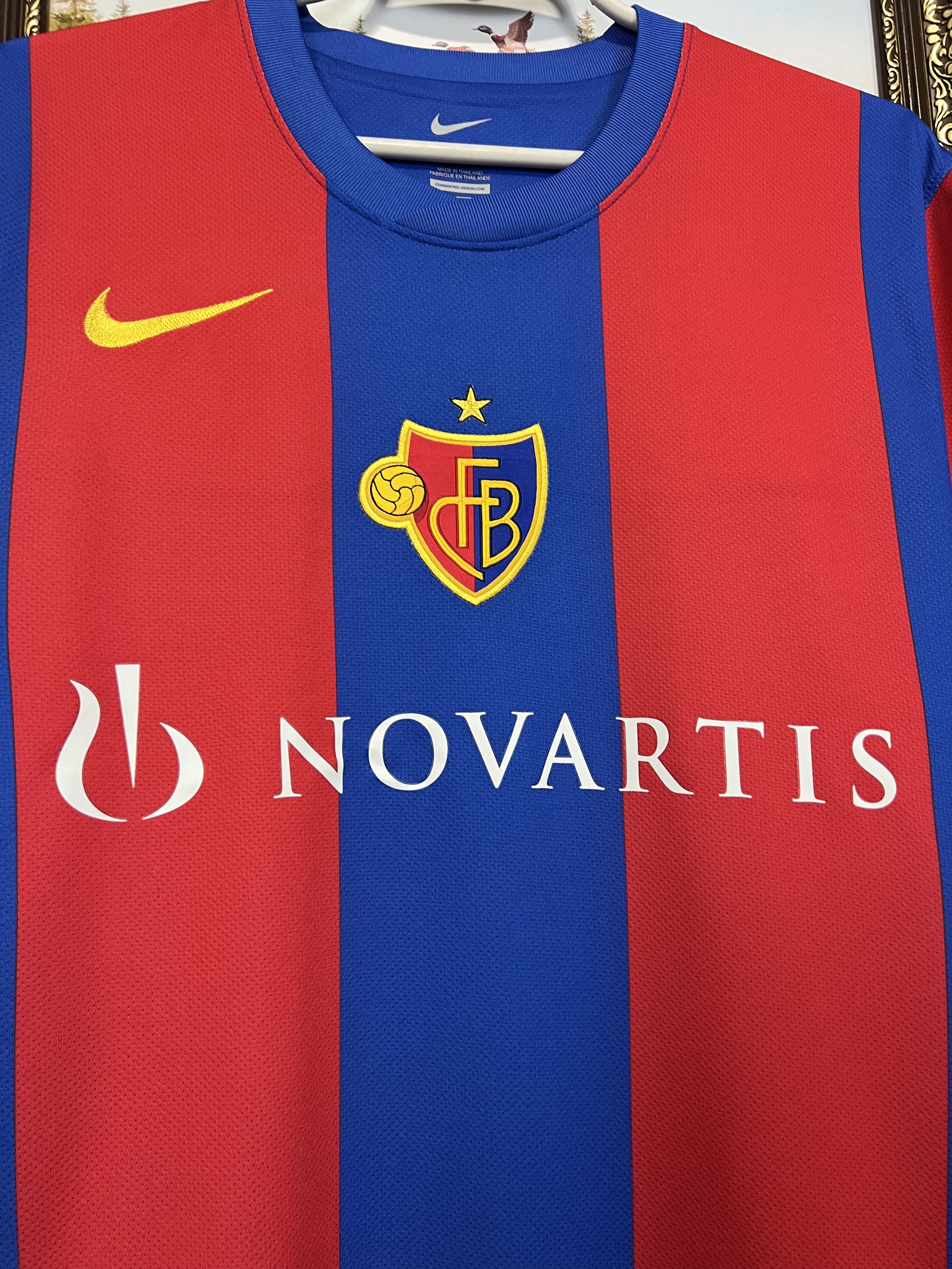 Nike Basel 1893 Home football shirt Soccer Jersey Trikot Rare Size US M / EU 48-50 / 2 - 3 Thumbnail