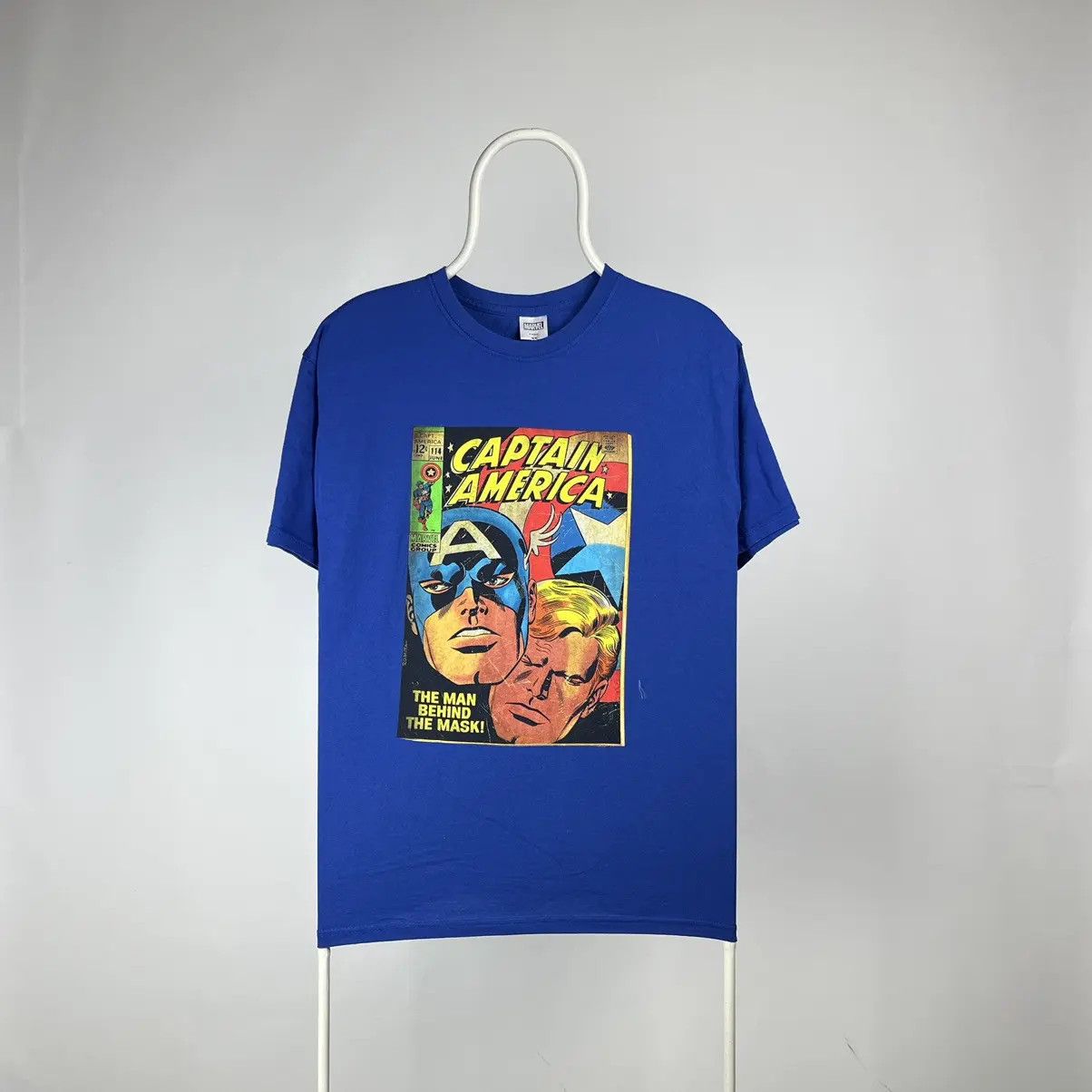 DC Comics Marvel comics T-shirt captain America size XLarge Size US XL / EU 56 / 4 - 1 Thumbnail