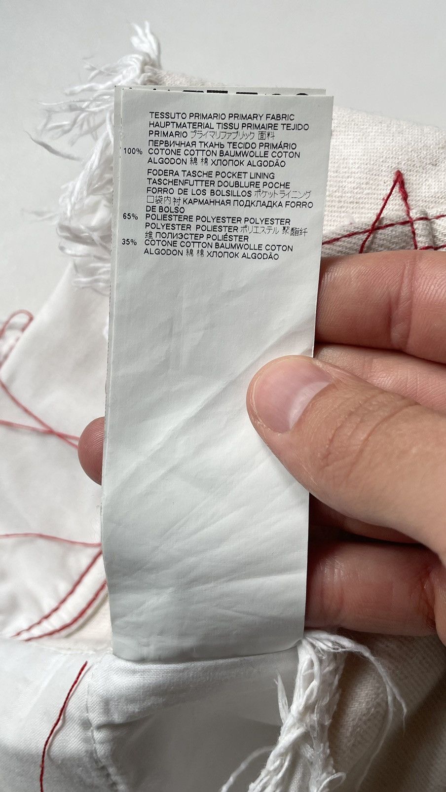 Maison Margiela S/S 21 Inside Out Stitch Jeans Size US 32 / EU 48 - 17 Thumbnail