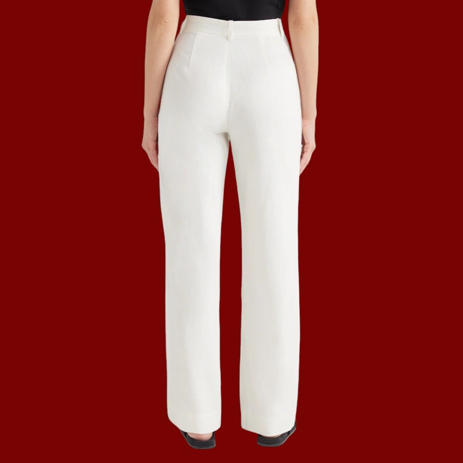 Other Free Assembly - Women's High-Rise Wide-Leg Pleated Pants - W Size 25" / US 0 / IT 36 - 2 Thumbnail