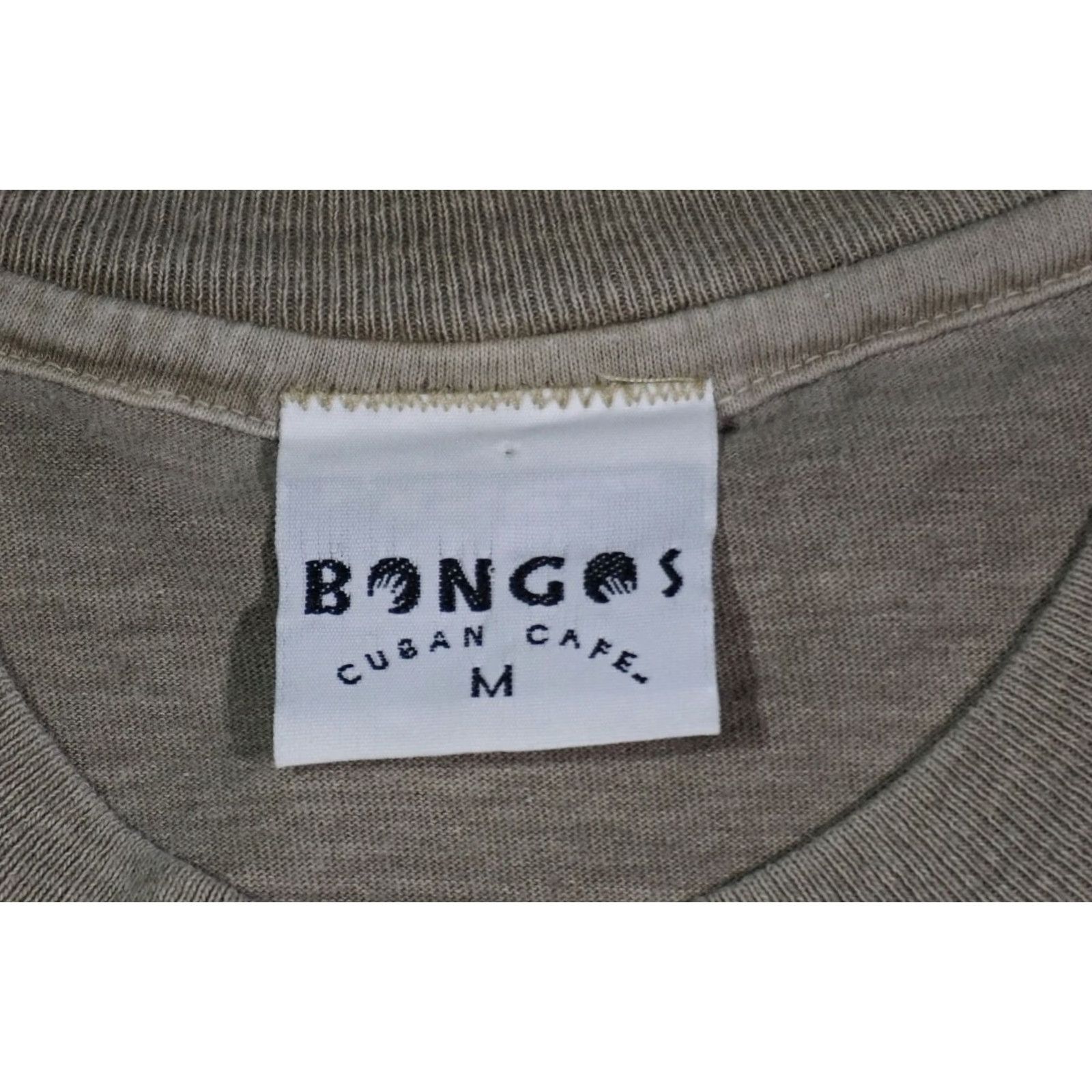 Disney VTG Bongos Cuban Cafe Downtown Disney Single Stitch Men Medium T-Shirt Beige / 1900s 2000s Disney Mens T-Shirt Size US M / EU 48-50 / 2 - 5 Thumbnail