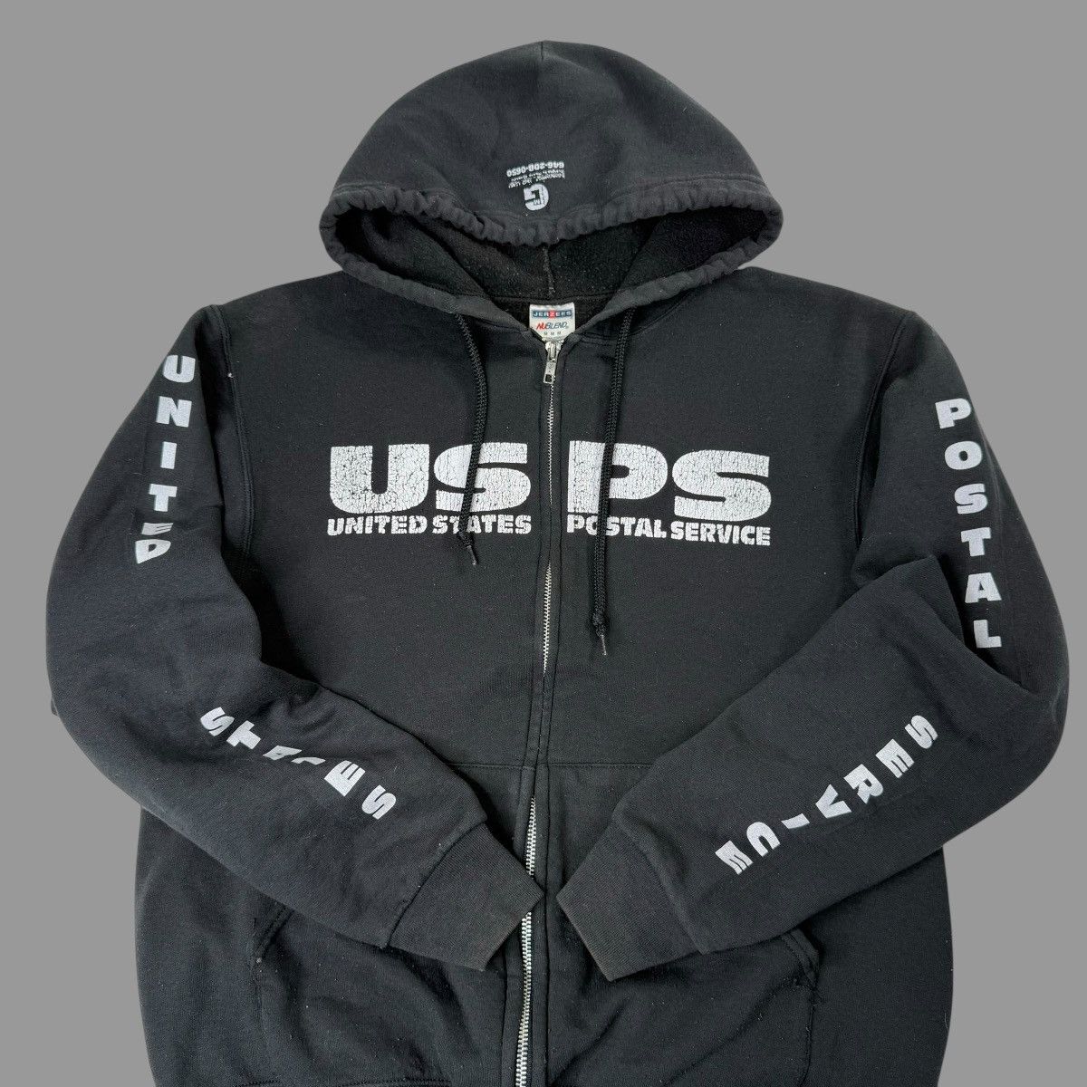 Vintage Vintage usps zip up hoodie Size US M / EU 48-50 / 2 - 3 Thumbnail