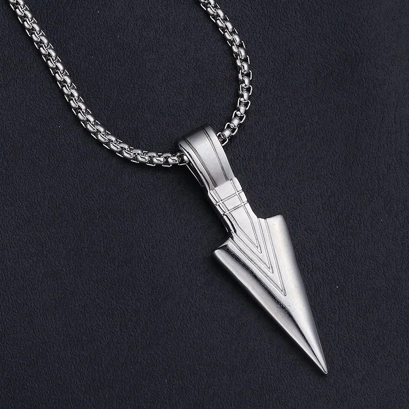 Jewelry Necklace Spearhead Cross Pendant Size ONE SIZE - 1 Preview