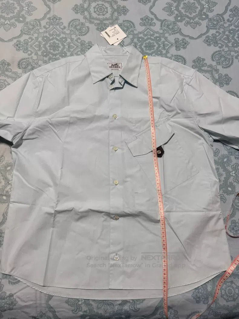 Hermes Hermes size 40 Jacket Shirt with Short Sleeves, Pocket on C Size US XXS / EU 40 - 5 Thumbnail