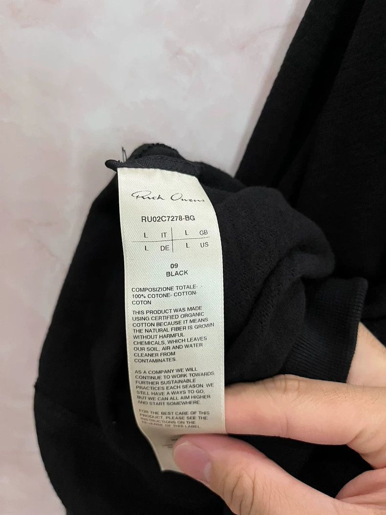 Rick Owens rick owens long sleeve shirt in black-2508 Size US L / EU 52-54 / 3 - 3 Thumbnail