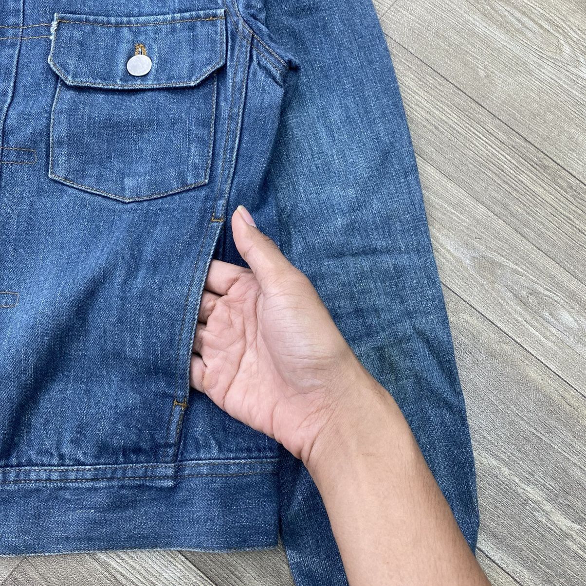 Katharine Hamnett London Katherine Hamnett London Selvedge Type II Denim Jacket Size US M / EU 48-50 / 2 - 7 Thumbnail