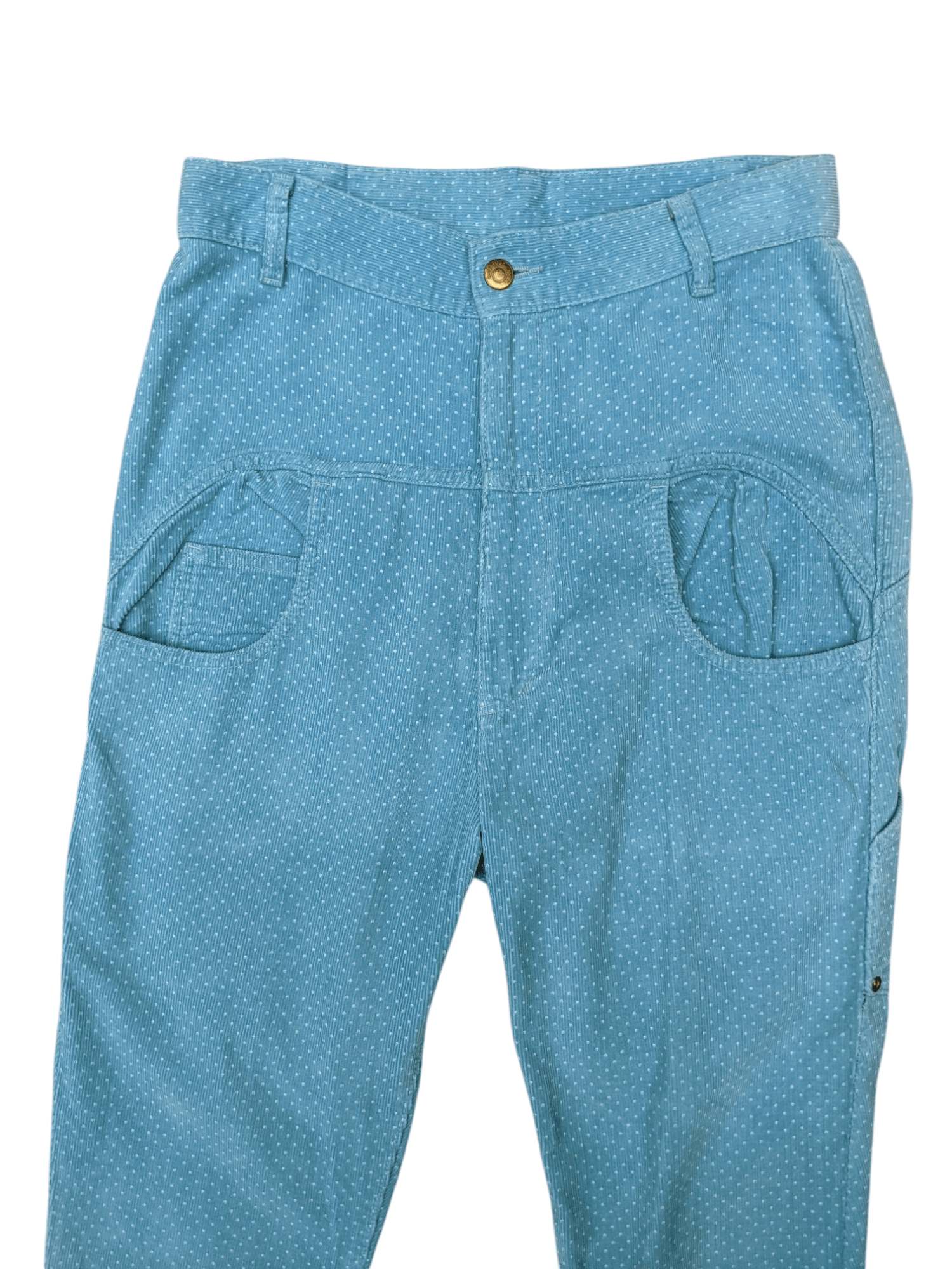 Issey Miyake × Ne-Net × mercibeaucoup Mercibeaucoup by Issey Miyake Corduroy Drop Crotch pants Size 28" / US 6 / IT 42 - 2 Thumbnail