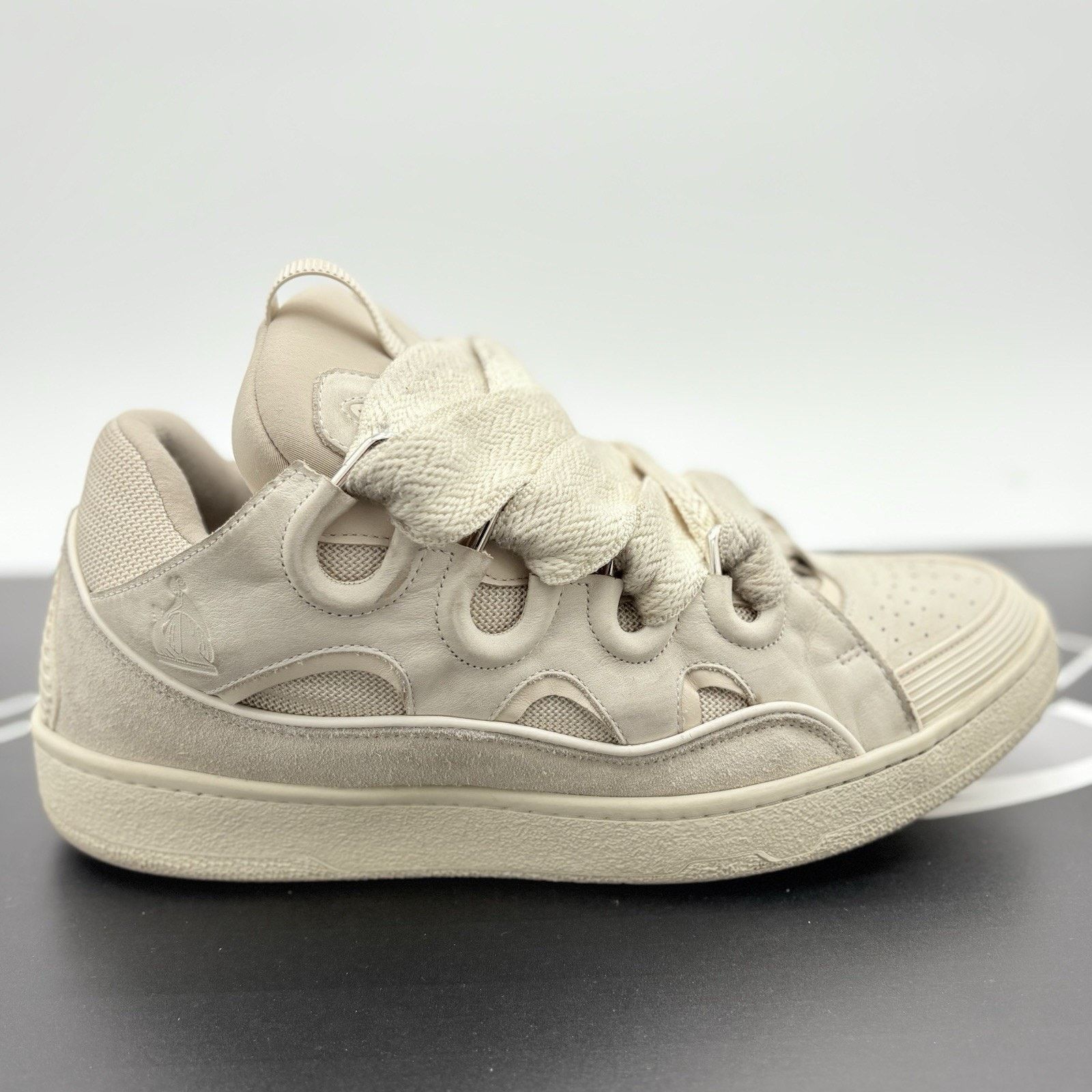 Lanvin Lanvin Curb Sneaker ' Monochrome Peach ' | GOOD CONDITION! Size US 13 / EU 46 - 2 Thumbnail