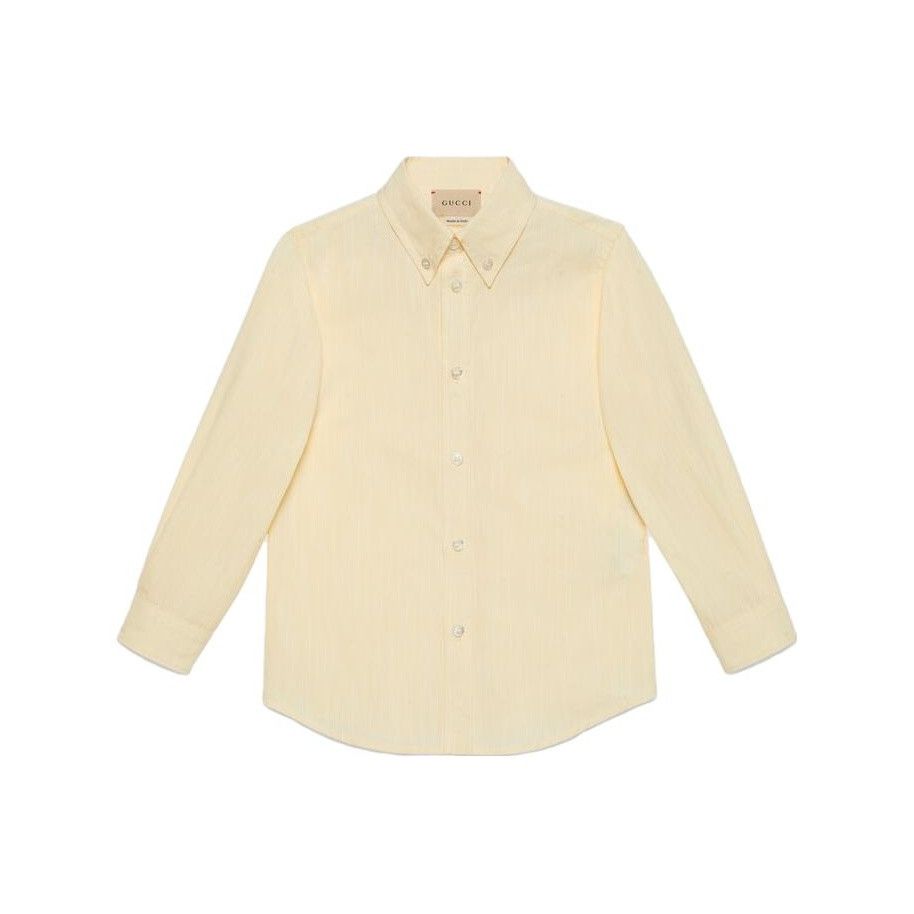 Gucci Gucci Long Sleeve Button-Up Shirt for Kids Size US M / EU 48-50 / 2 - 1 Thumbnail