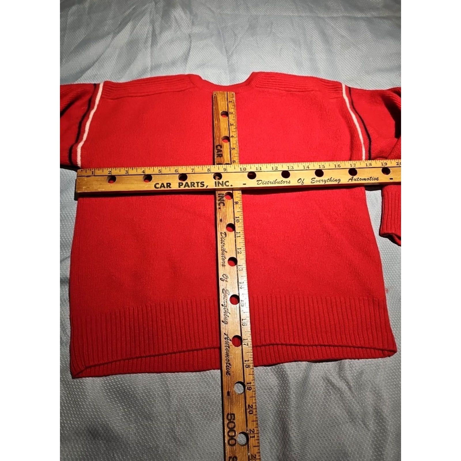 Obermeyer VTG Obermeyer Sweater Womens M Red Fair Isle Snowflakes Knit Crewneck Top Size M / US 6-8 / IT 42-44 - 7 Thumbnail